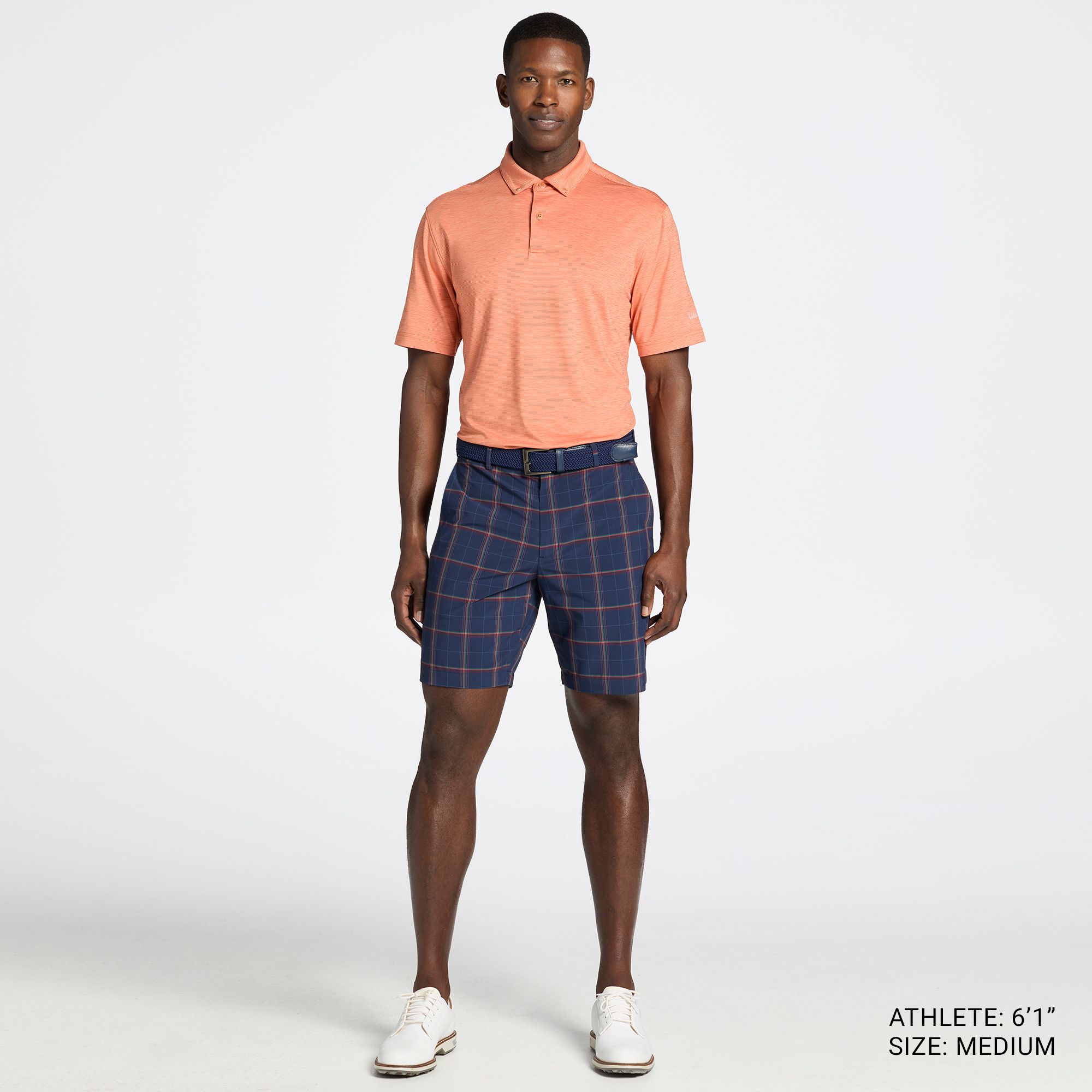 Walter Hagen Men's Performance 11 Championship Stripe Short Sleeve Golf Polo product image