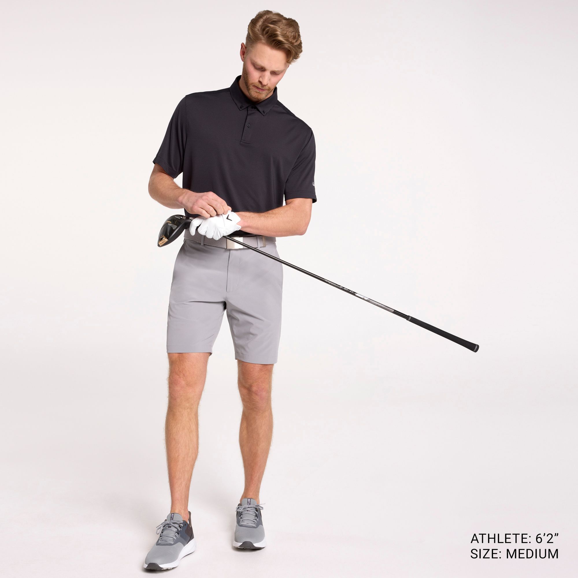 Walter Hagen Men's Performance 11 Championship Stripe Golf Polo product image