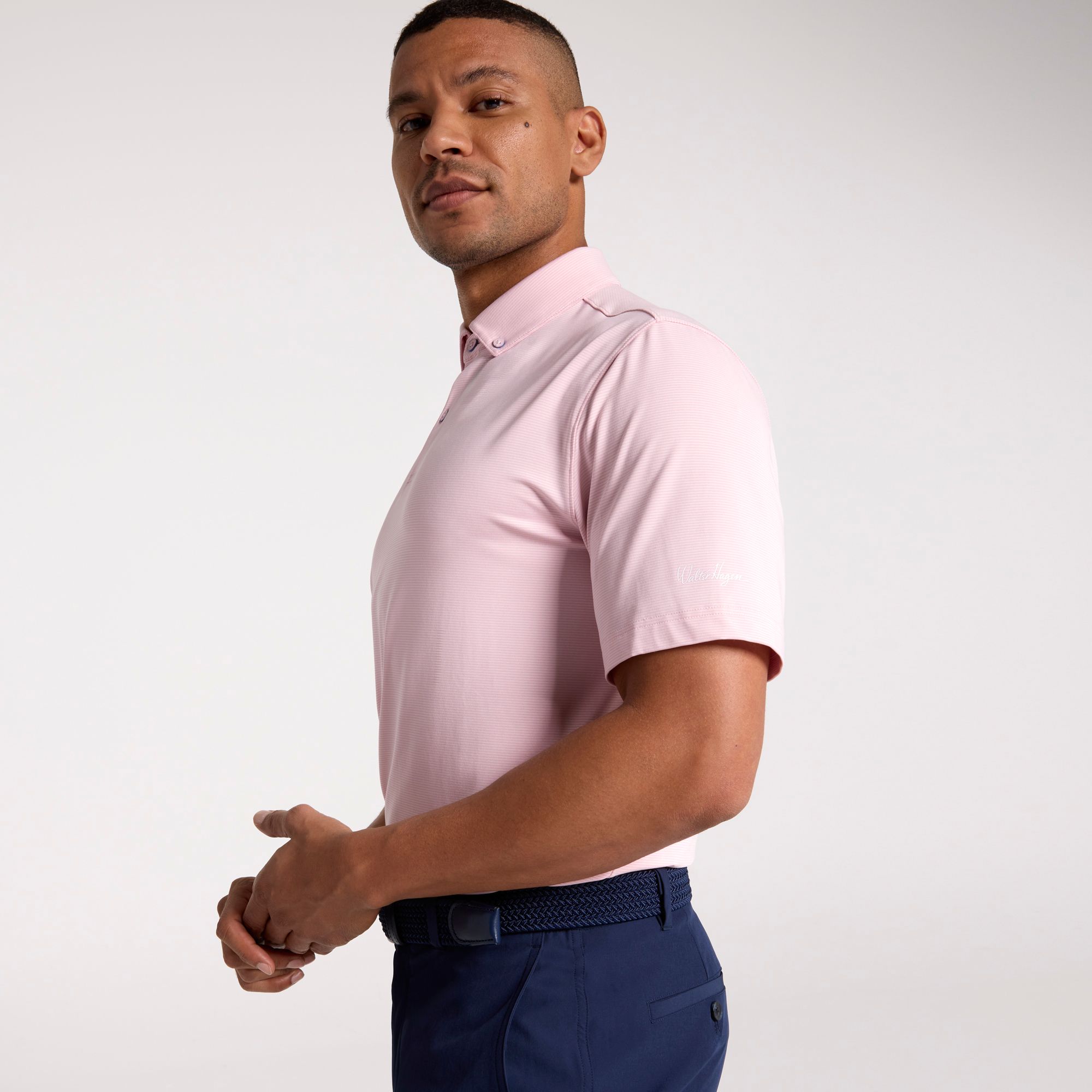 Walter Hagen Men's Performance 11 Championship Stripe Golf Polo product image