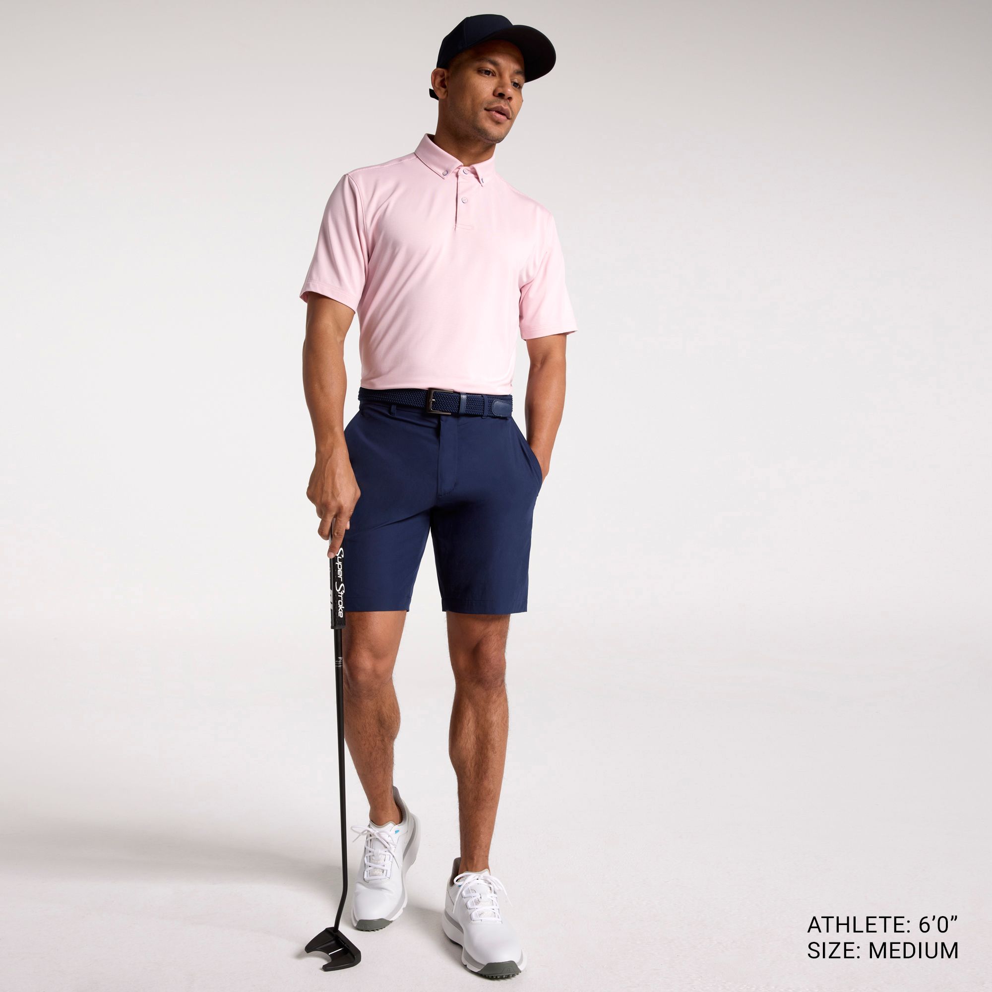 Walter Hagen Men's Performance 11 Championship Stripe Golf Polo product image