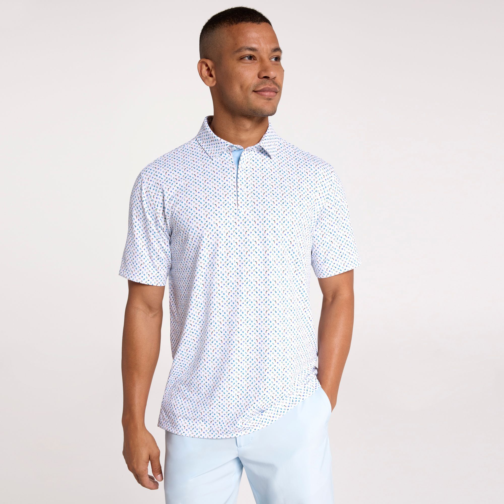 Walter Hagen Men's Performance 11 Novelty Print Golf Polo product image