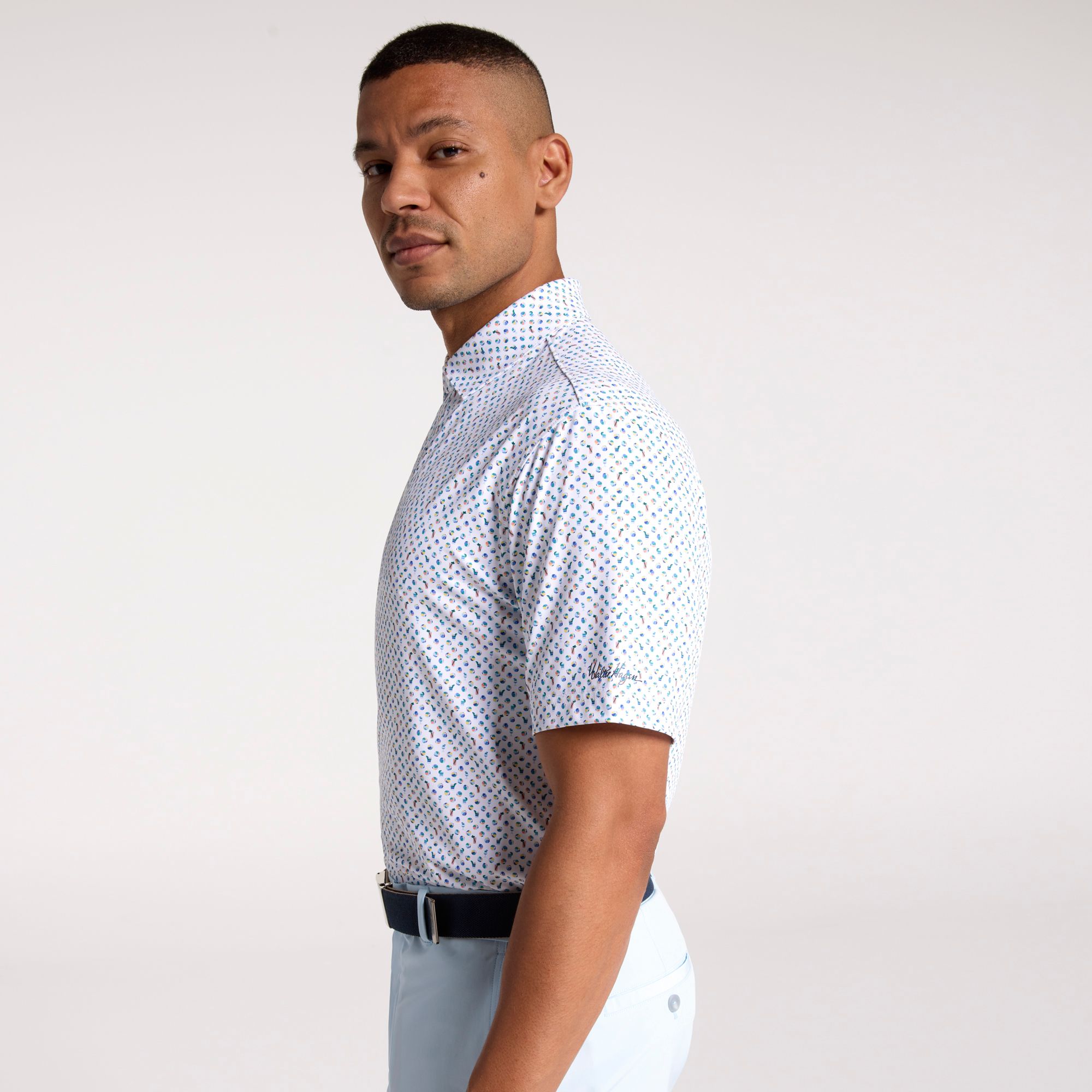 Walter Hagen Men's Performance 11 Novelty Print Golf Polo product image