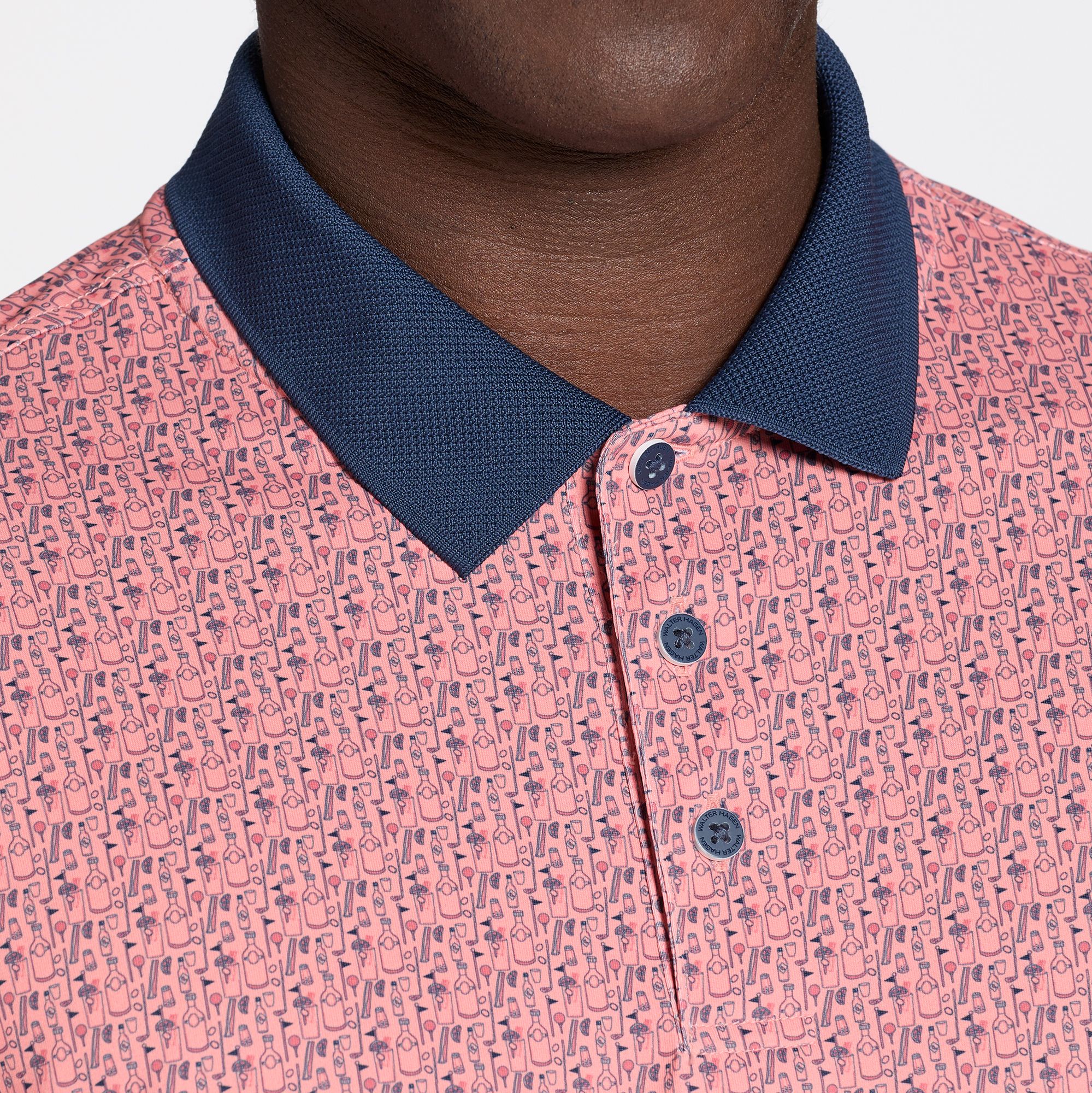 Walter Hagen Men's Performance 11 Novelty Print Golf Polo product image