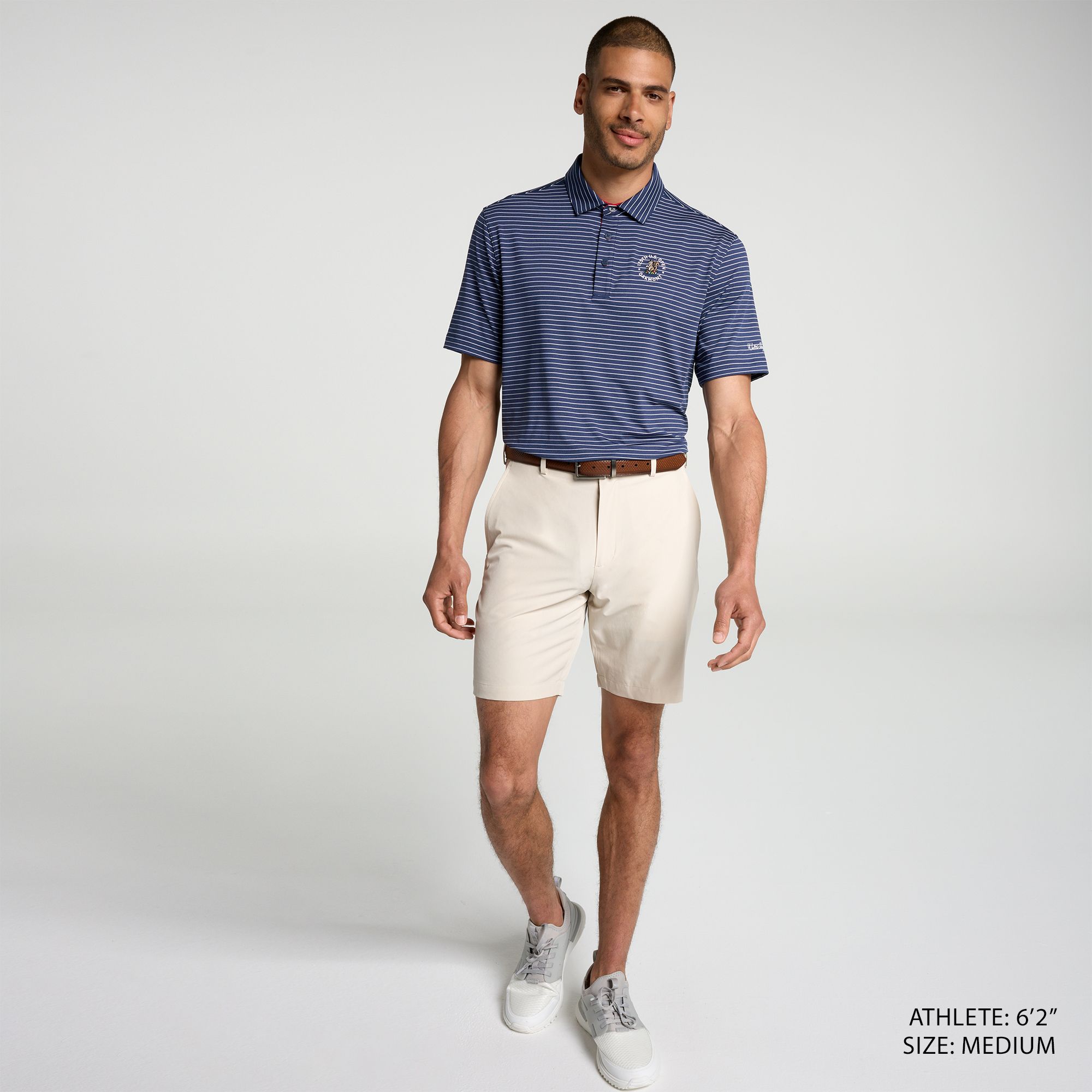 2025 U.S. Open Walter Hagen Men's Classic Stripe Polo product image