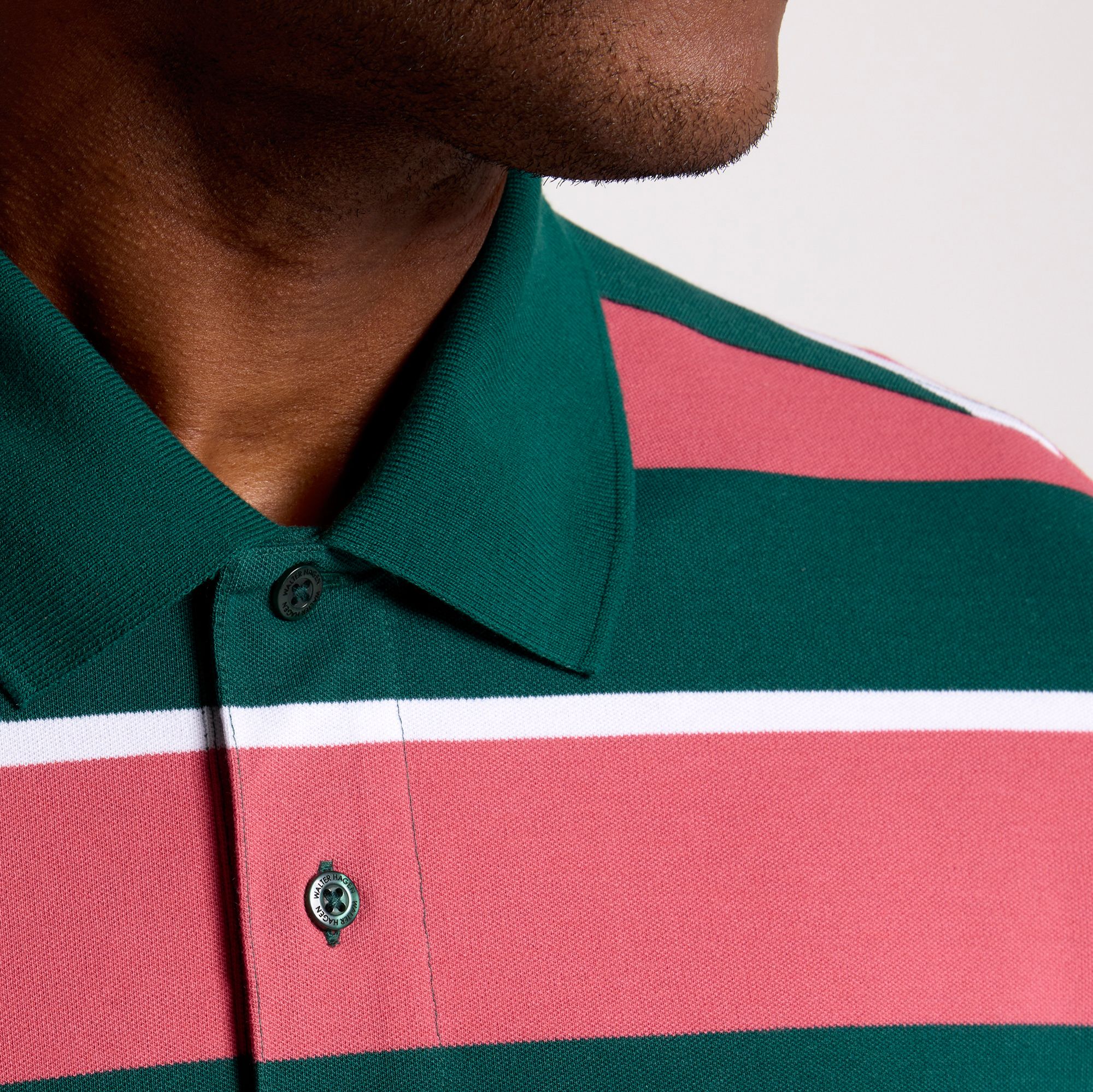 Walter Hagen Men's Clubhouse Wide Stripe Polo product image