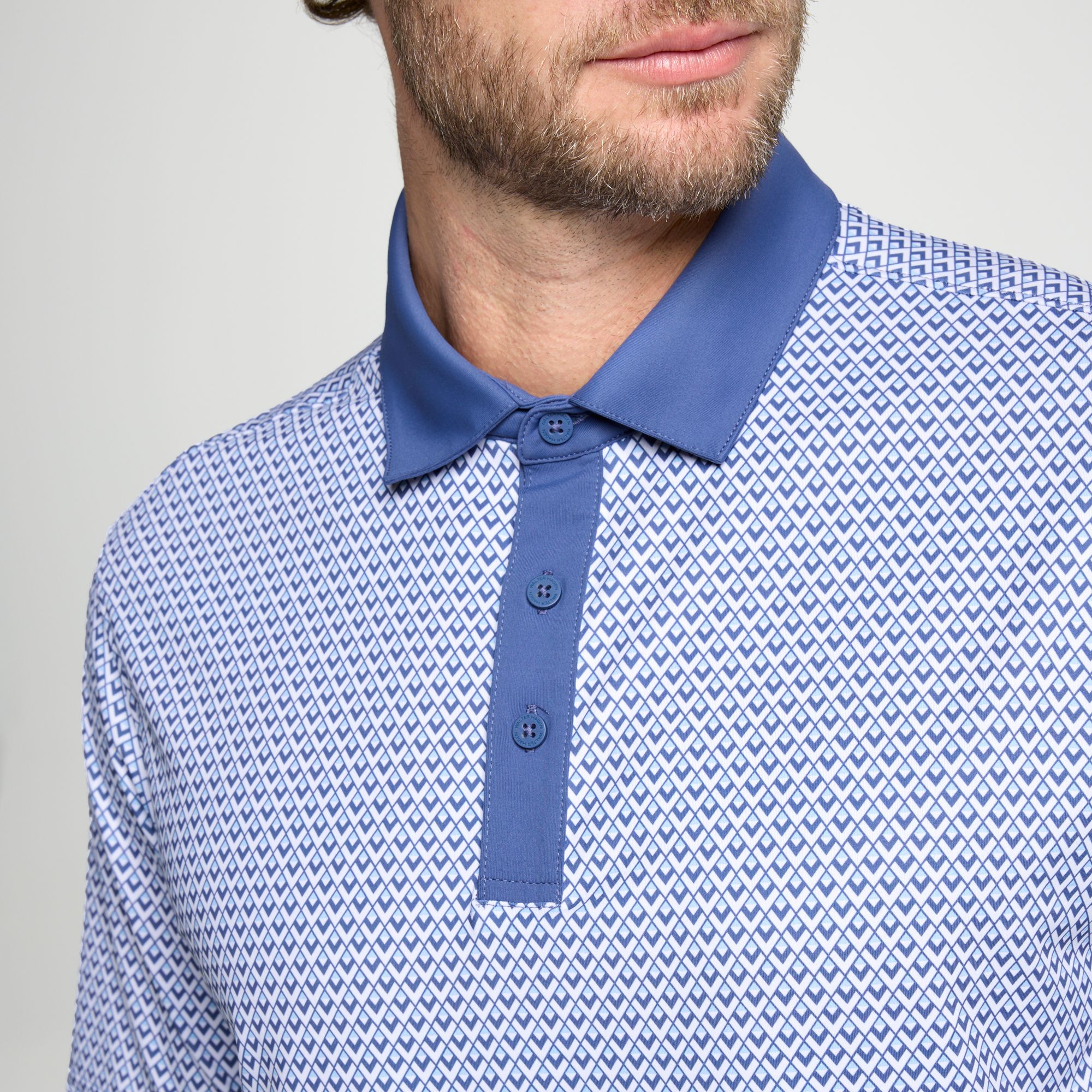 Walter Hagen Men's Performance 11 Novelty Print Golf Polo product image