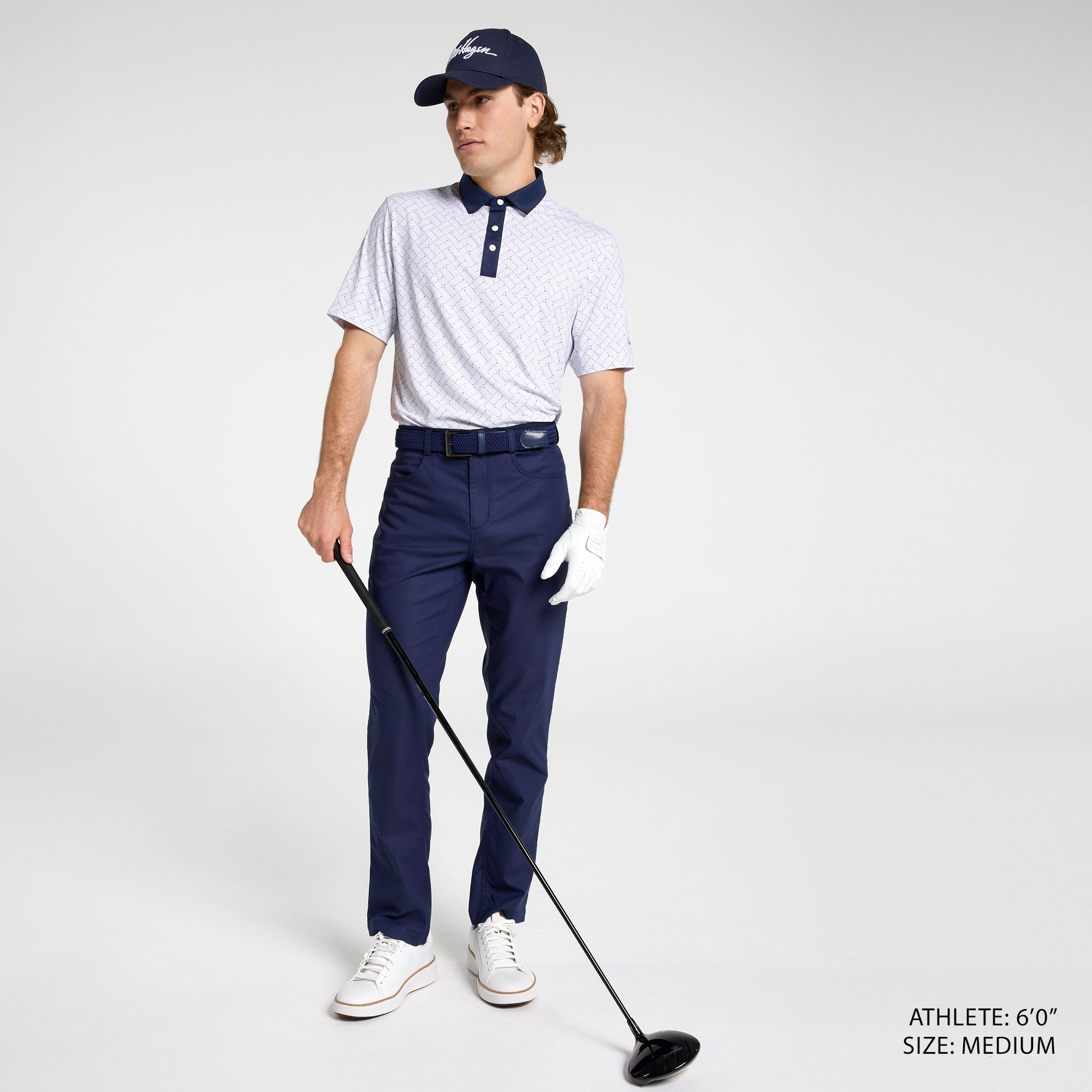 Walter Hagen Men's Performance 11 Novelty Print Golf Polo product image