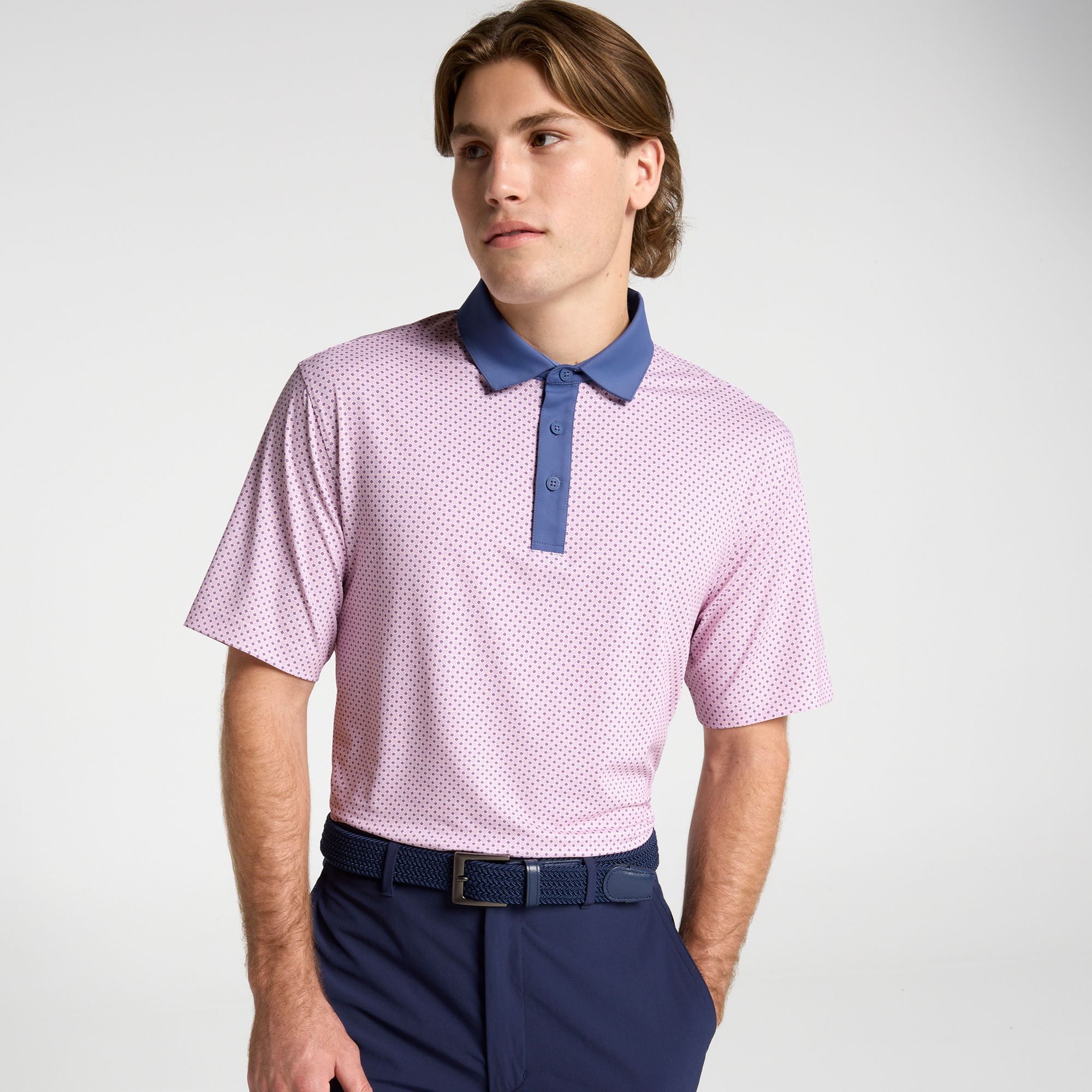 Walter Hagen Men's Performance 11 Novelty Print Golf Polo product image