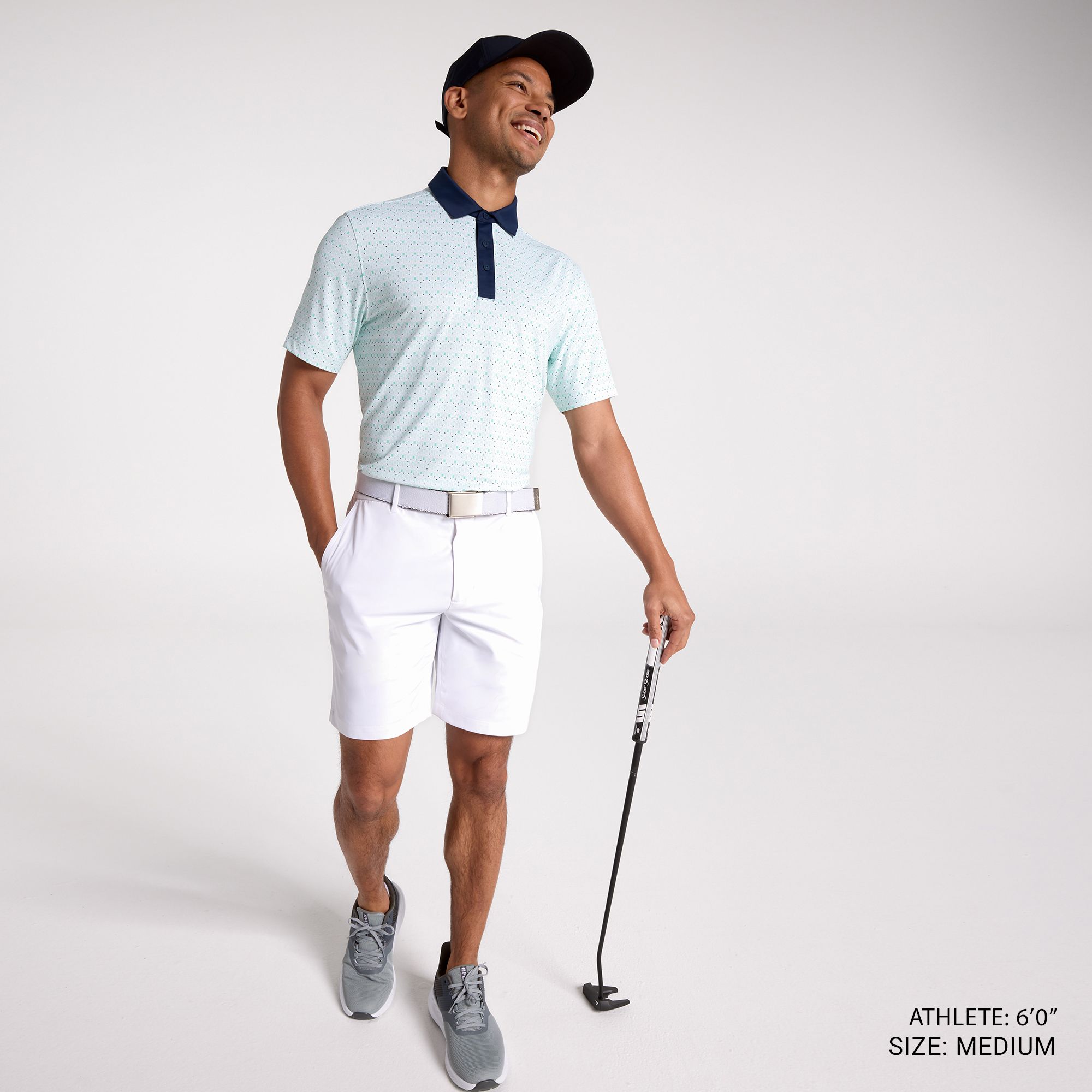 Walter Hagen Men's Performance 11 Novelty Print Golf Polo product image