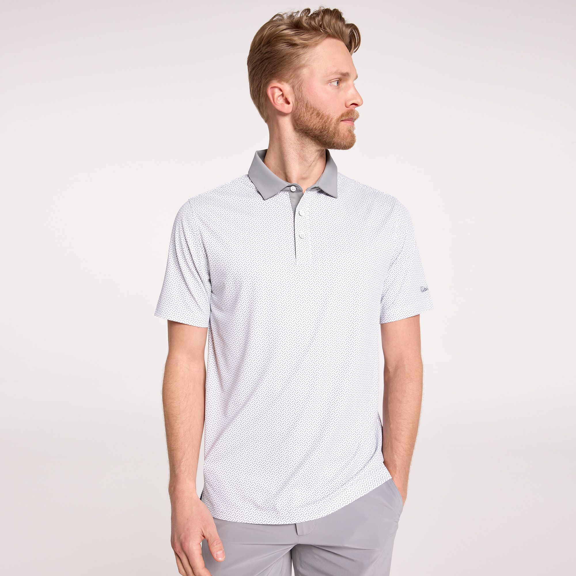 Walter Hagen Men's Performance 11 Novelty Print Golf Polo product image