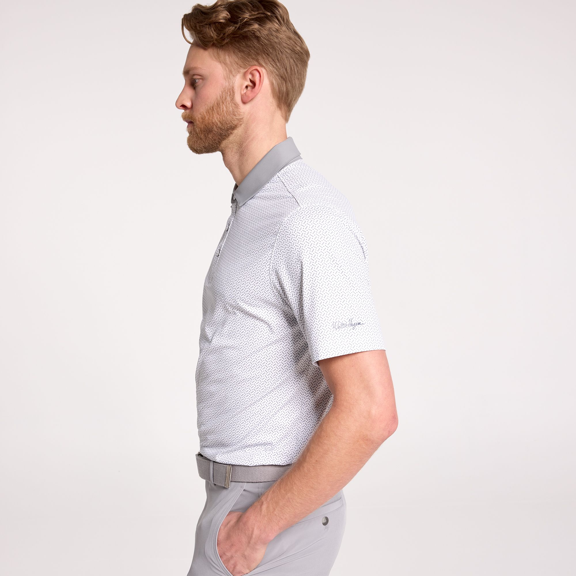 Walter Hagen Men's Performance 11 Novelty Print Golf Polo product image