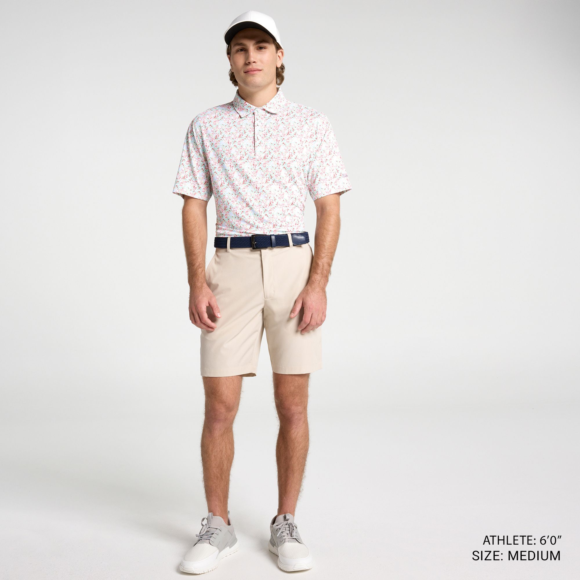 Walter Hagen Men's Performance 11 Holiday Print Golf Polo product image