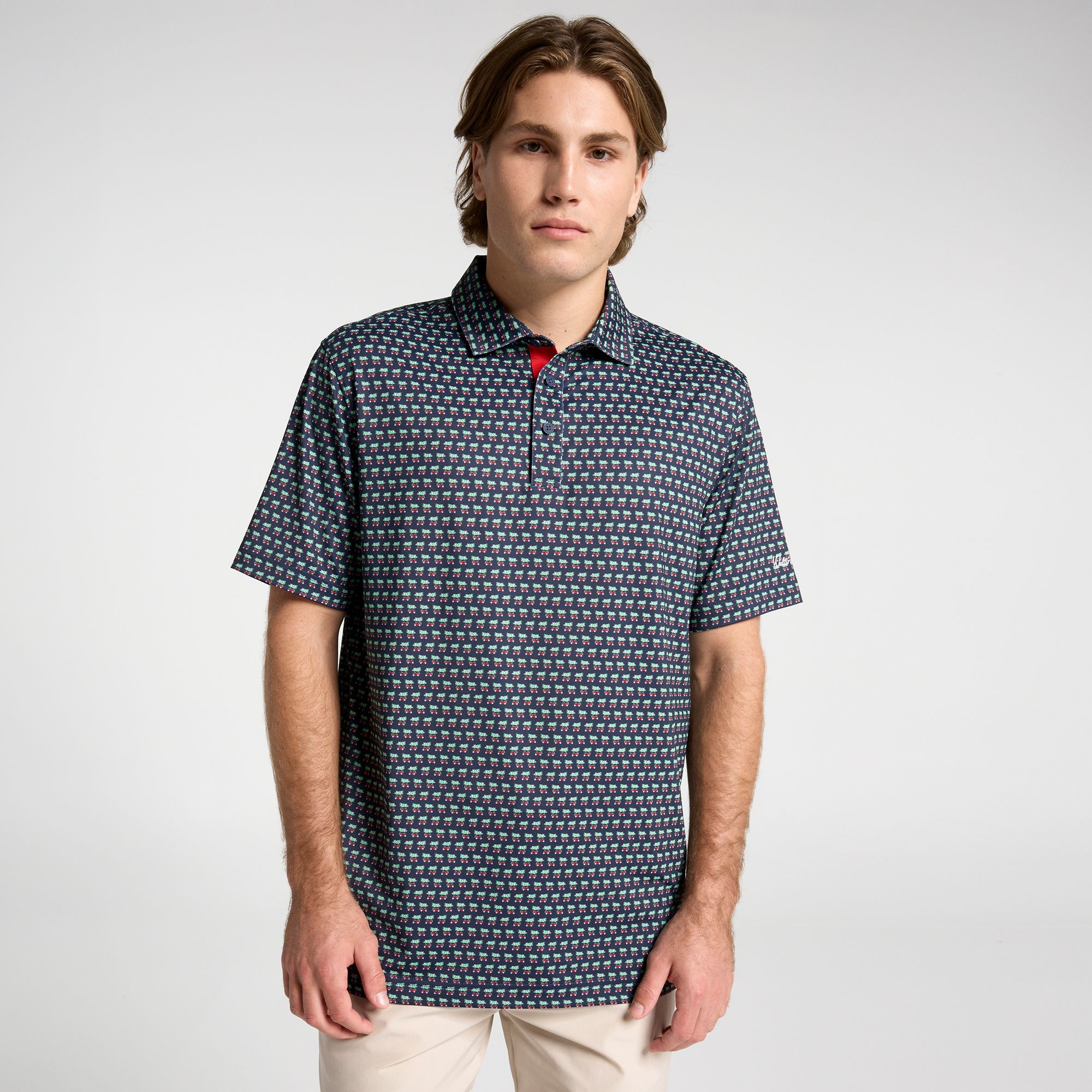 Walter Hagen Men's Performance 11 Holiday Print Golf Polo product image