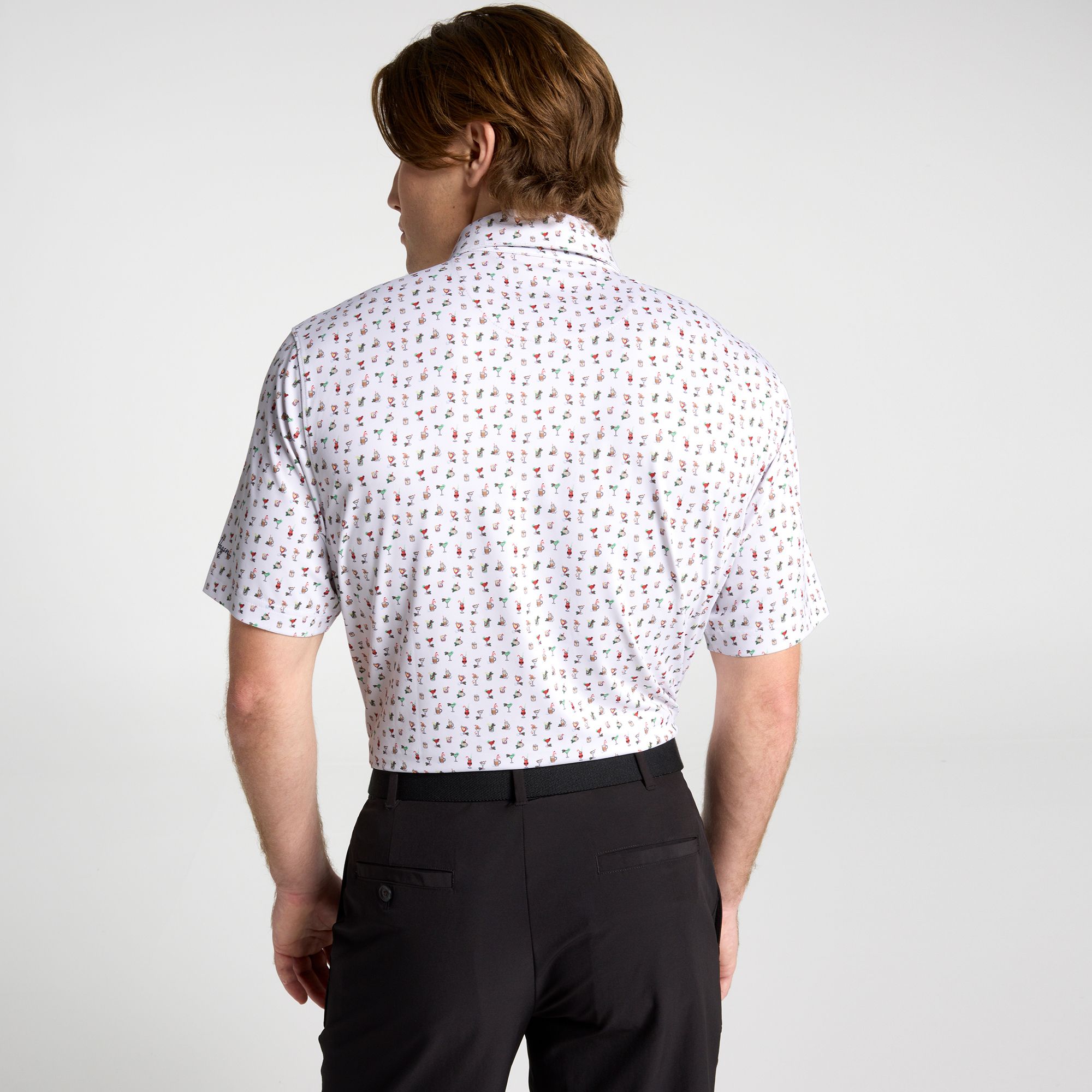 Walter Hagen Men's Performance 11 Holiday Print Golf Polo product image