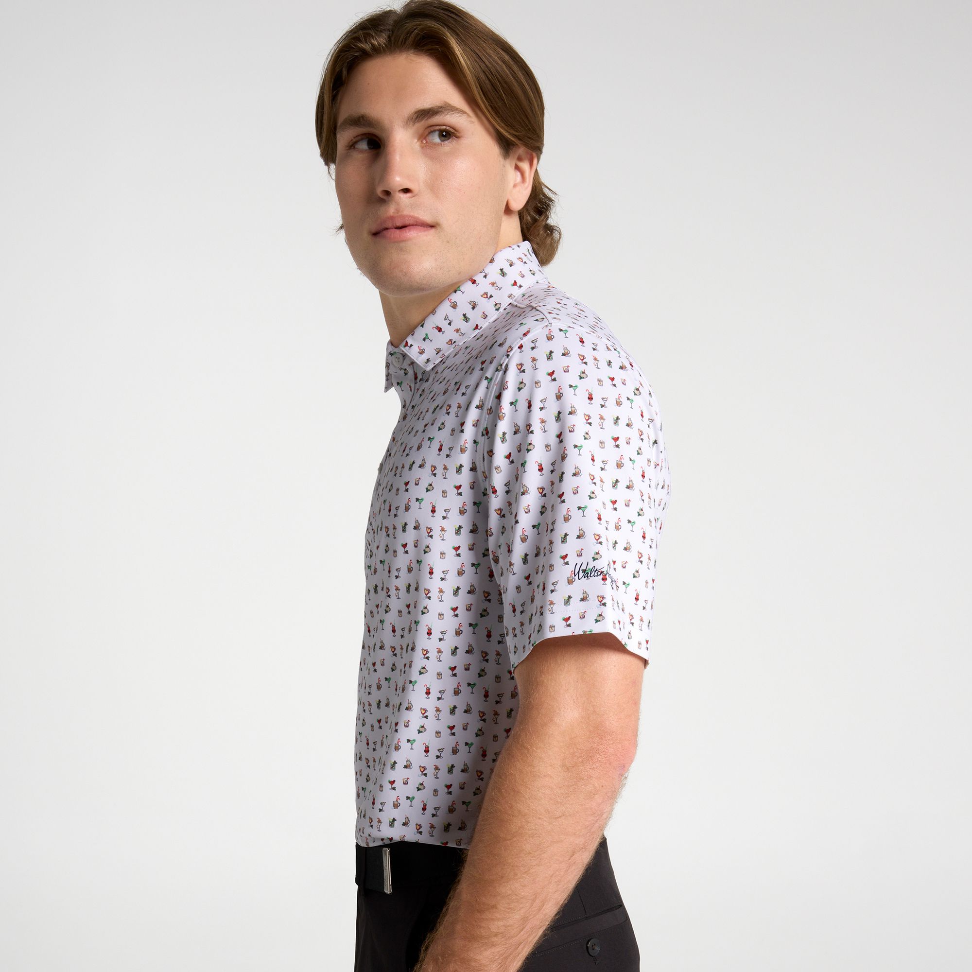 Walter Hagen Men's Performance 11 Holiday Print Golf Polo product image