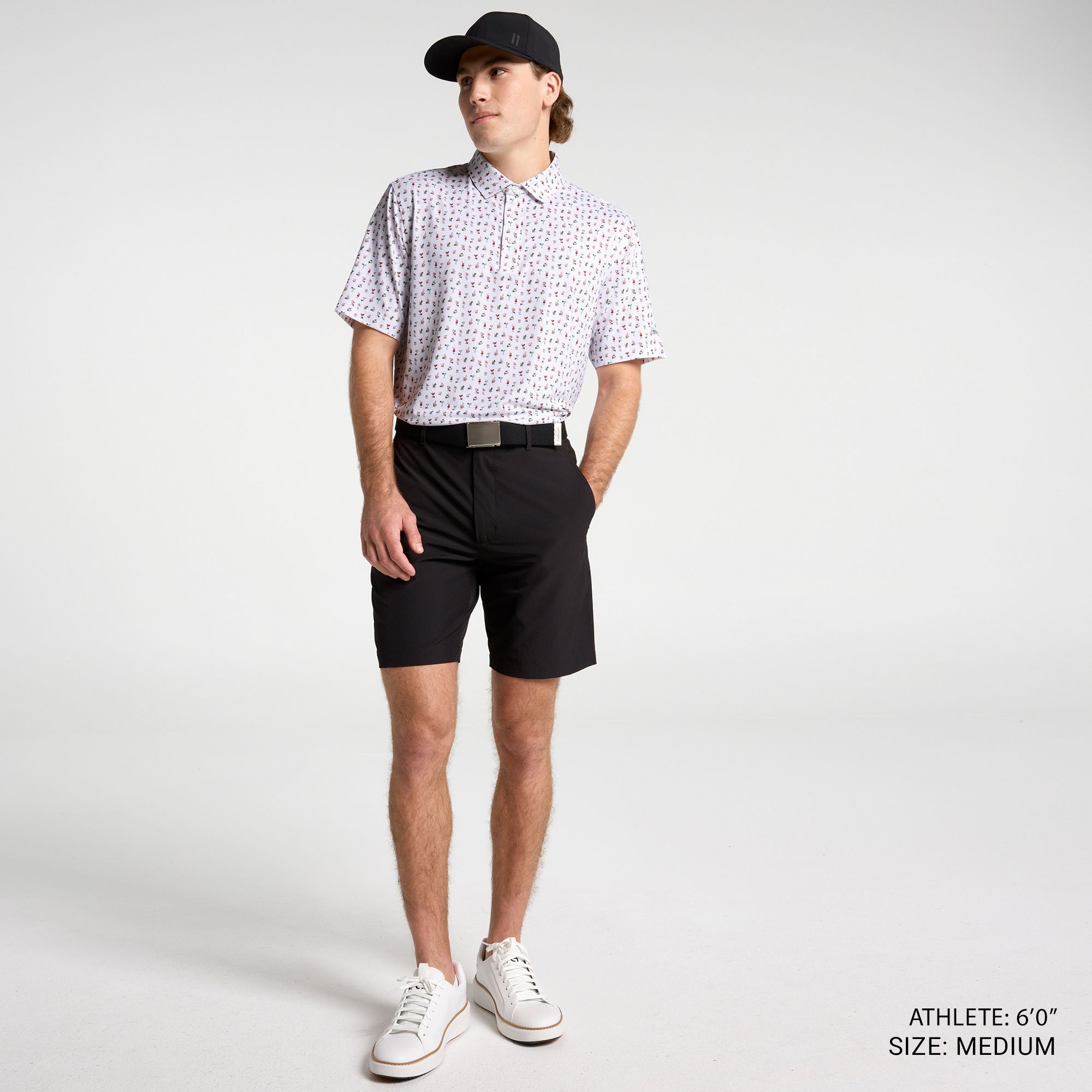 Walter Hagen Men's Performance 11 Holiday Print Golf Polo product image