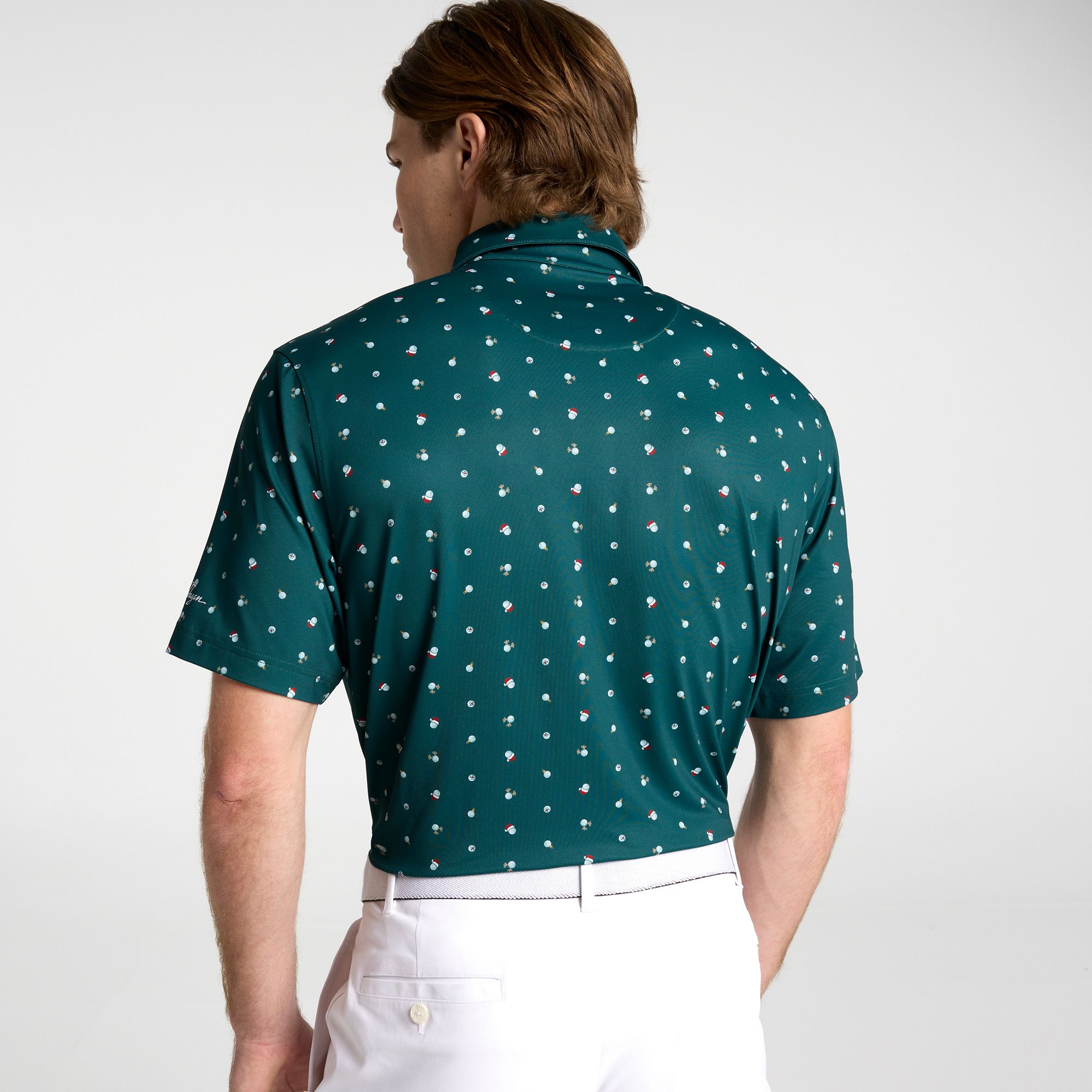 Walter Hagen Men's Performance 11 Holiday Print Golf Polo product image