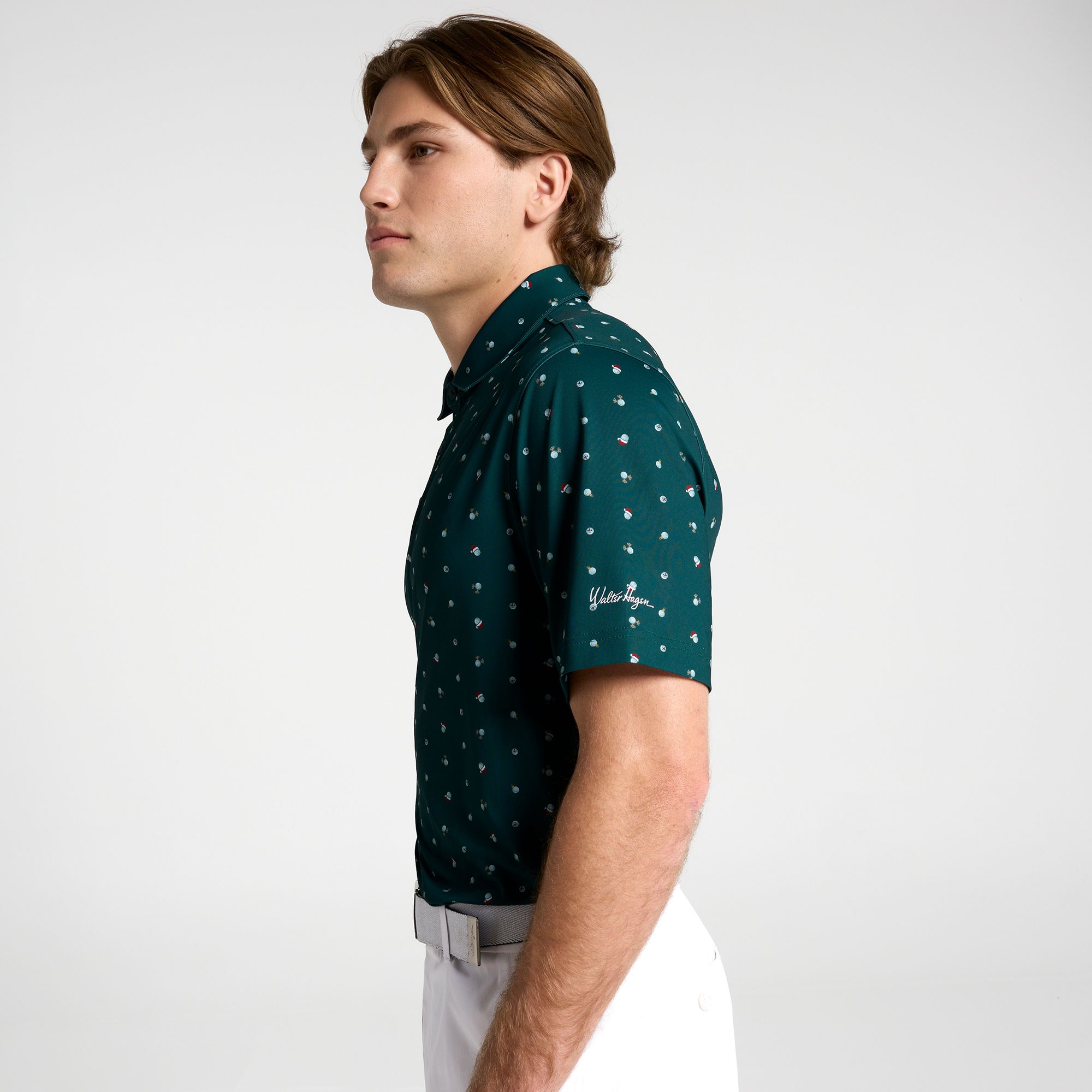 Walter Hagen Men's Performance 11 Holiday Print Golf Polo product image