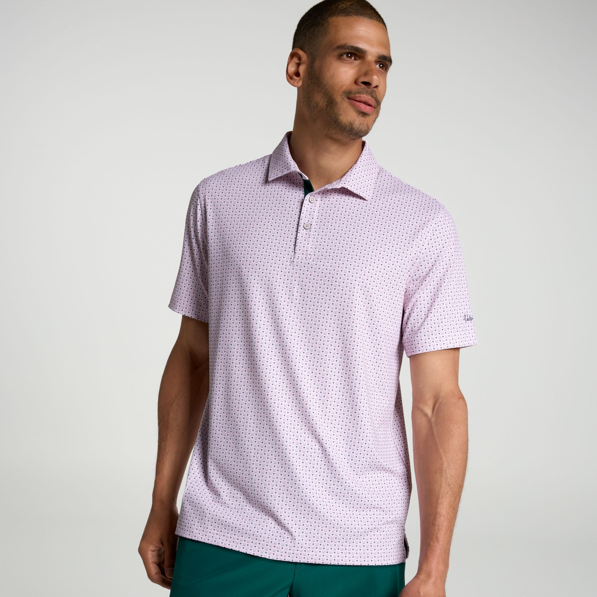 Walter Hagen Men's Performance 11 Novelty Print Golf Polo product image