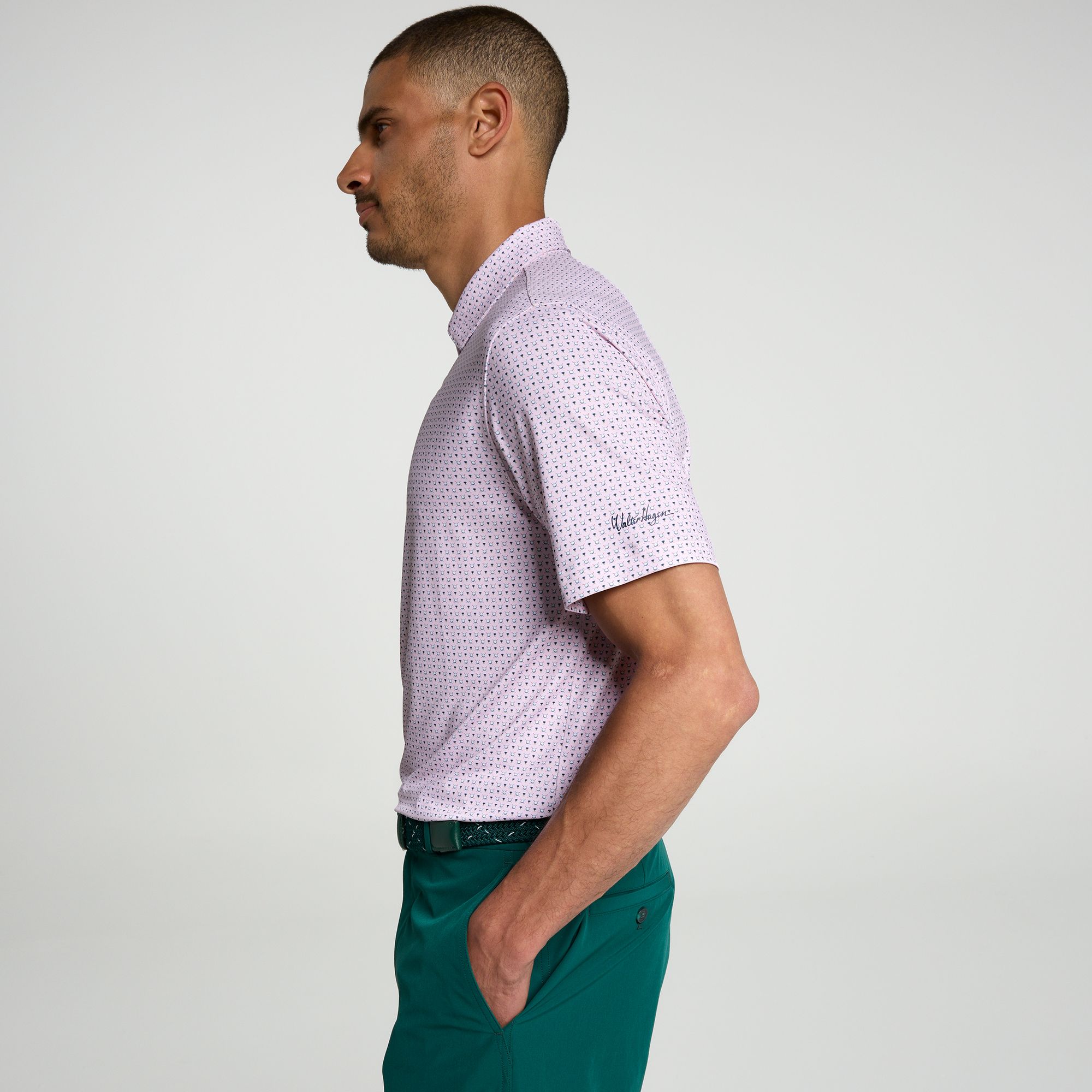 Walter Hagen Men's Performance 11 Novelty Print Golf Polo product image