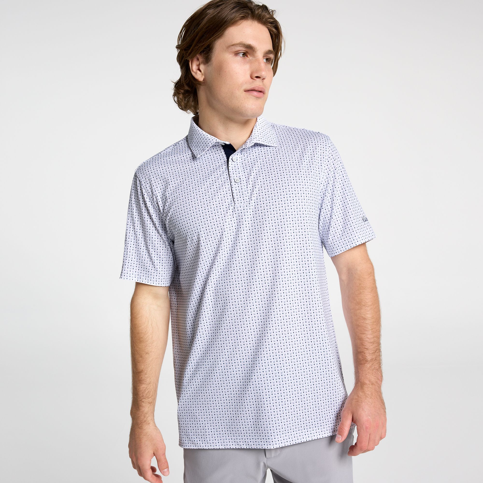 Walter Hagen Men's Performance 11 Novelty Print Golf Polo product image