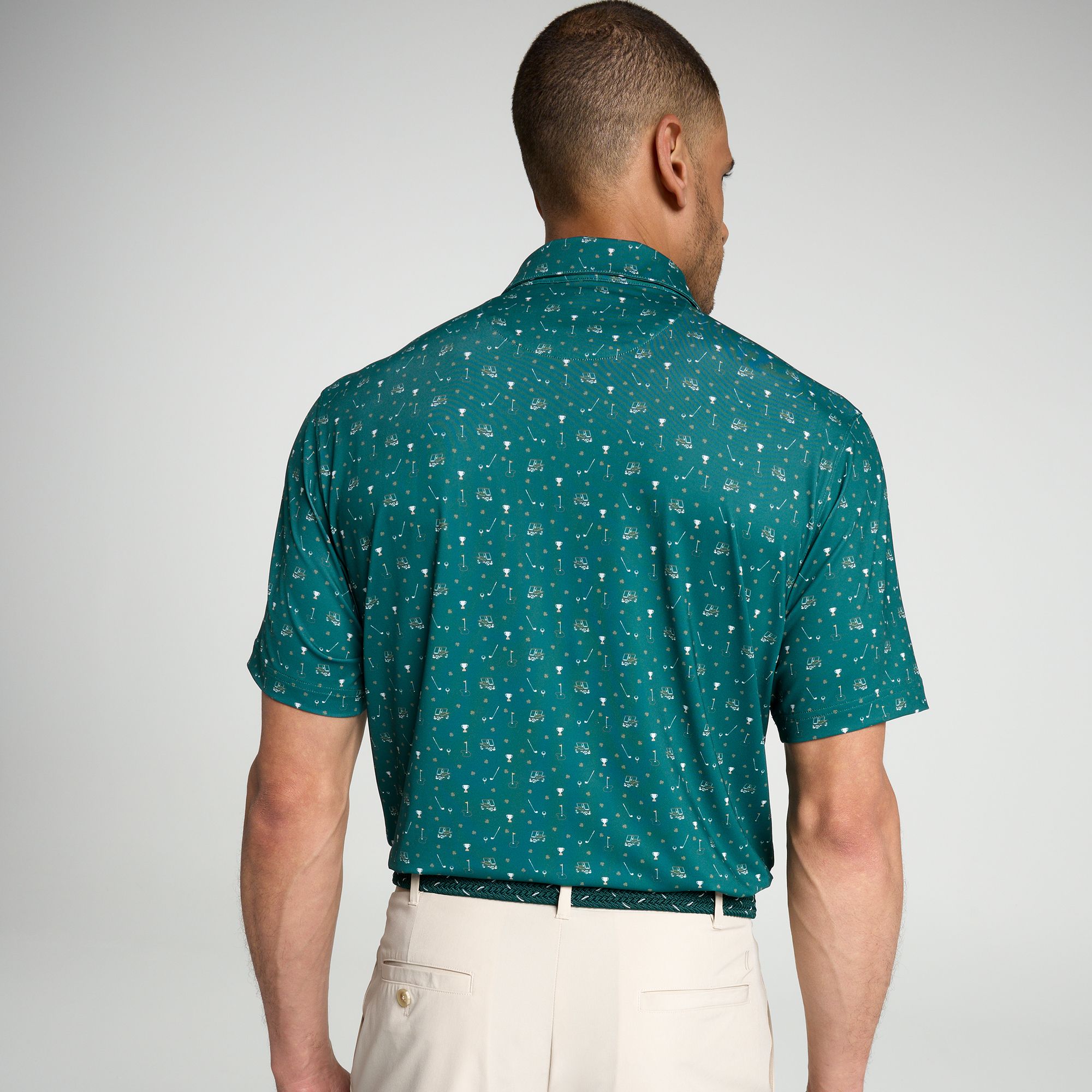 Walter Hagen Men's Performance 11 Novelty Print Golf Polo product image