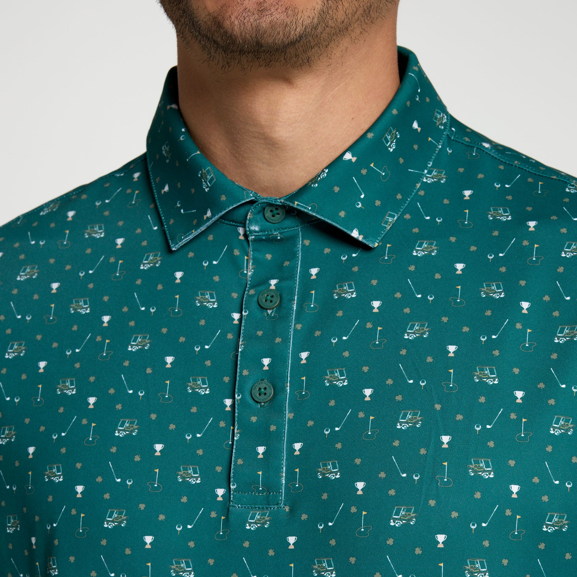 Walter Hagen Men's Performance 11 Novelty Print Golf Polo product image