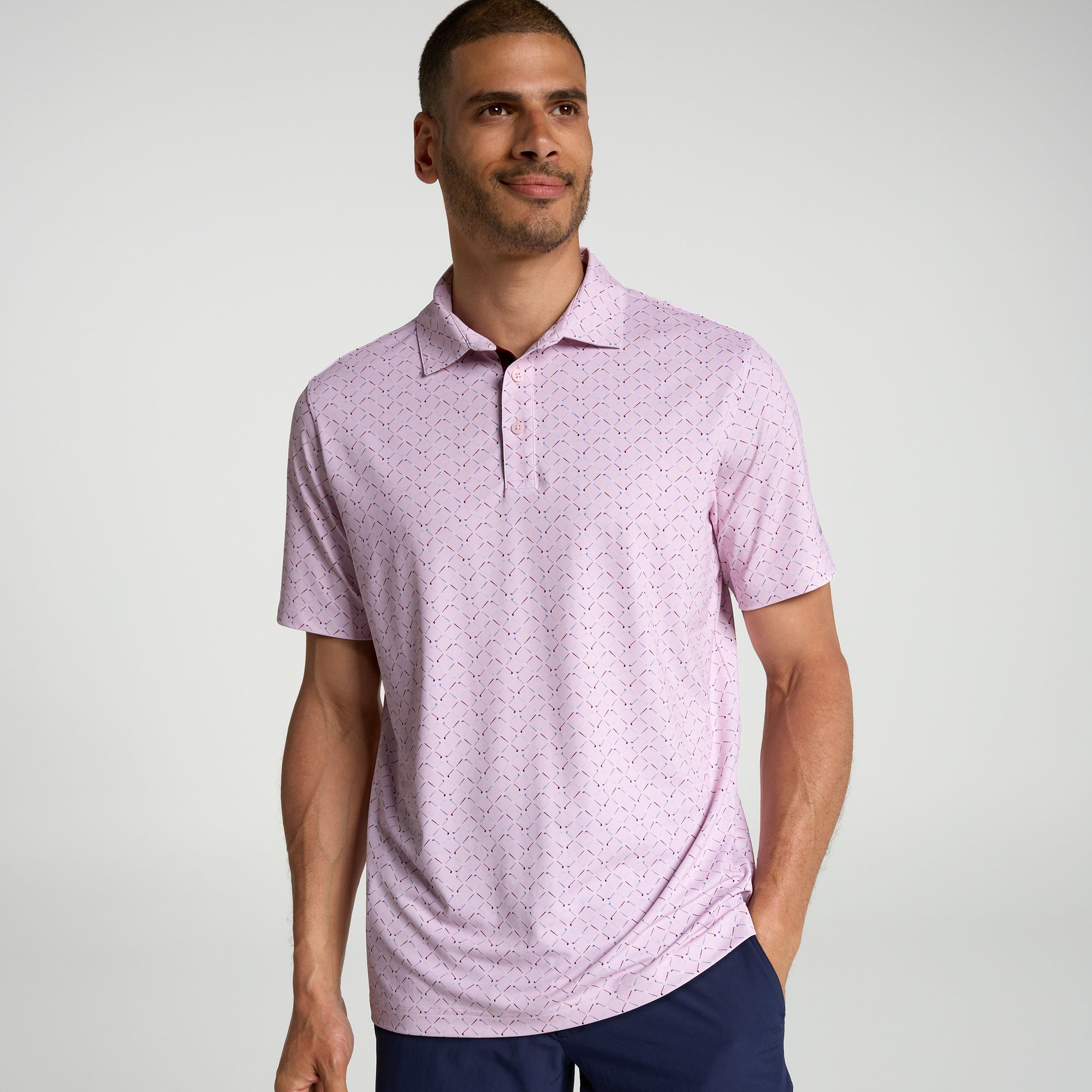 Walter Hagen Men's Performance 11 Novelty Print Golf Polo product image