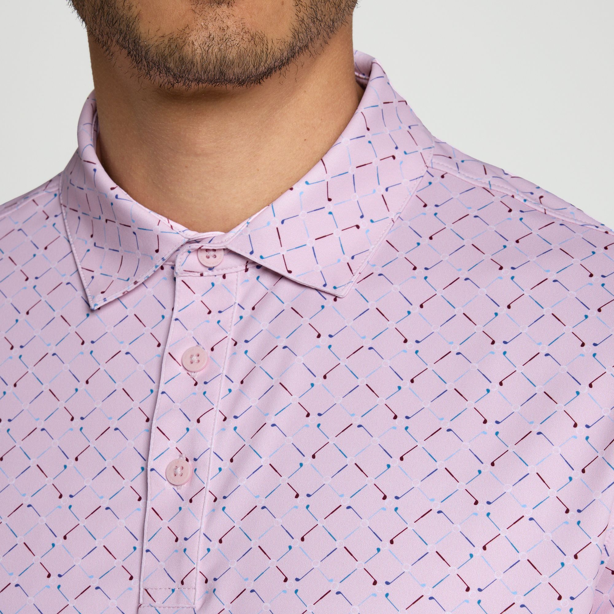 Walter Hagen Men's Performance 11 Novelty Print Golf Polo product image