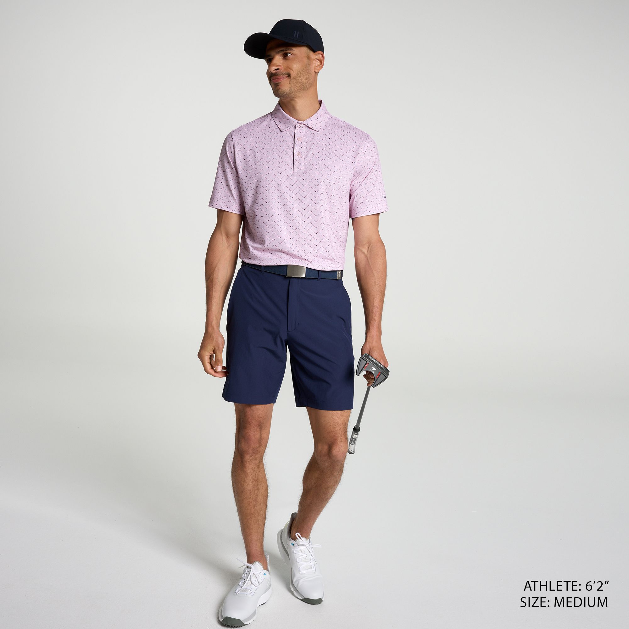 Walter Hagen Men's Performance 11 Novelty Print Golf Polo product image