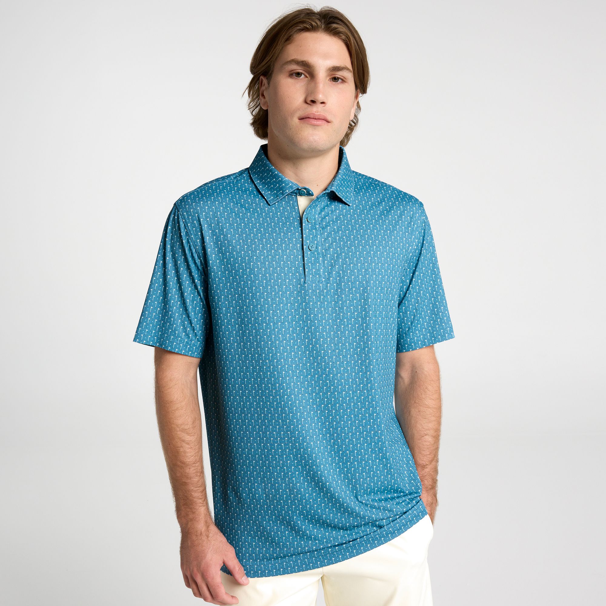 Walter Hagen Men's Performance 11 Novelty Print Golf Polo product image