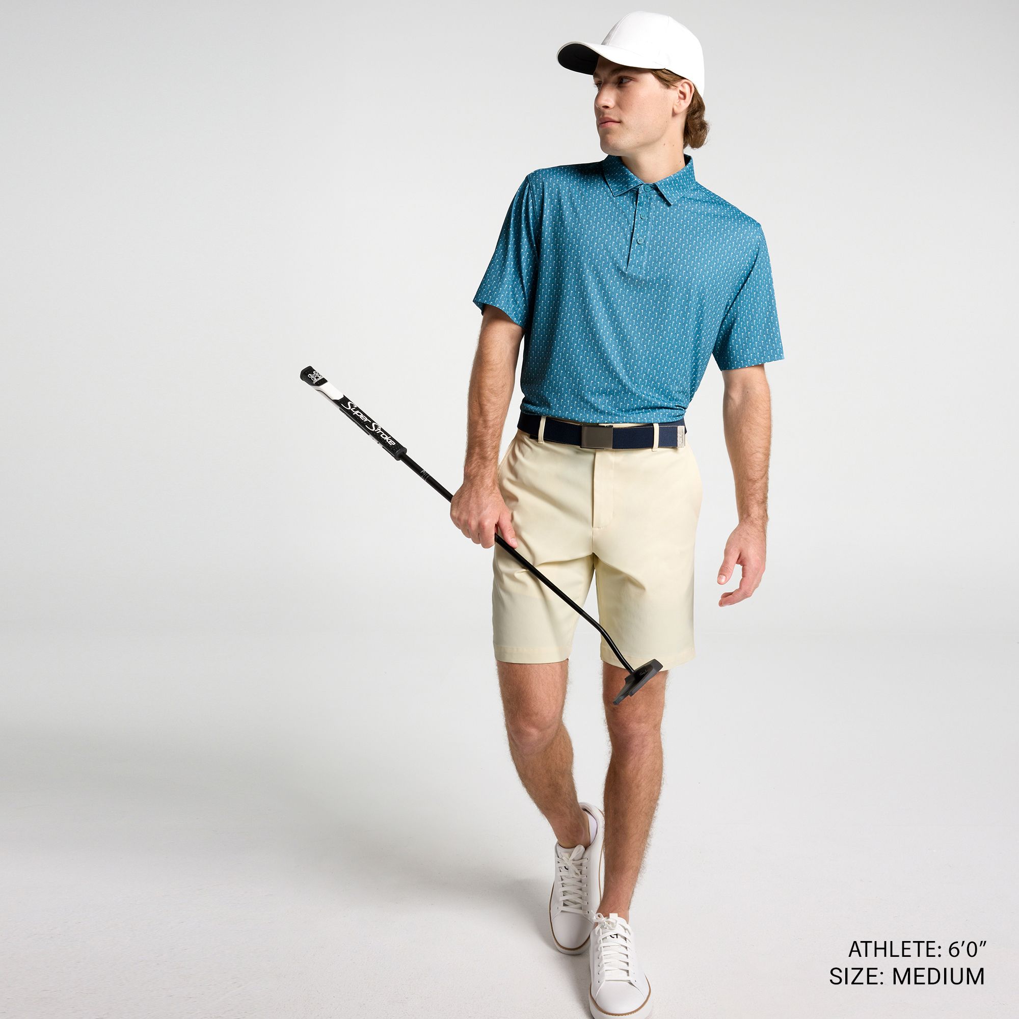 Walter Hagen Men's Performance 11 Novelty Print Golf Polo product image