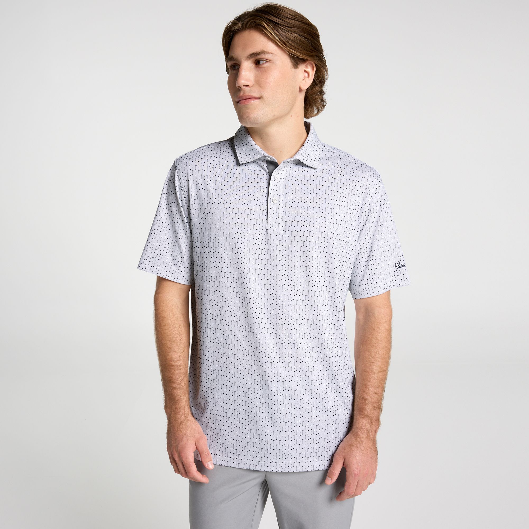 Walter Hagen Men's Performance 11 Novelty Print Golf Polo product image