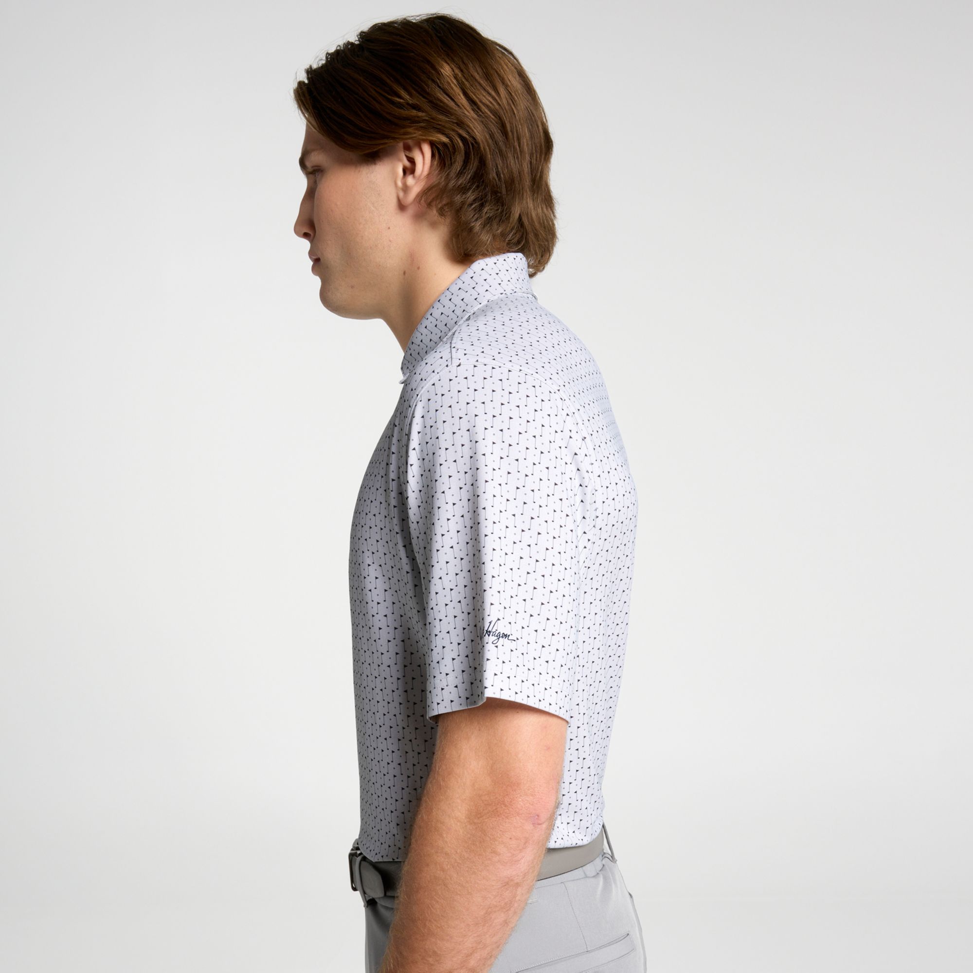 Walter Hagen Men's Performance 11 Novelty Print Golf Polo product image