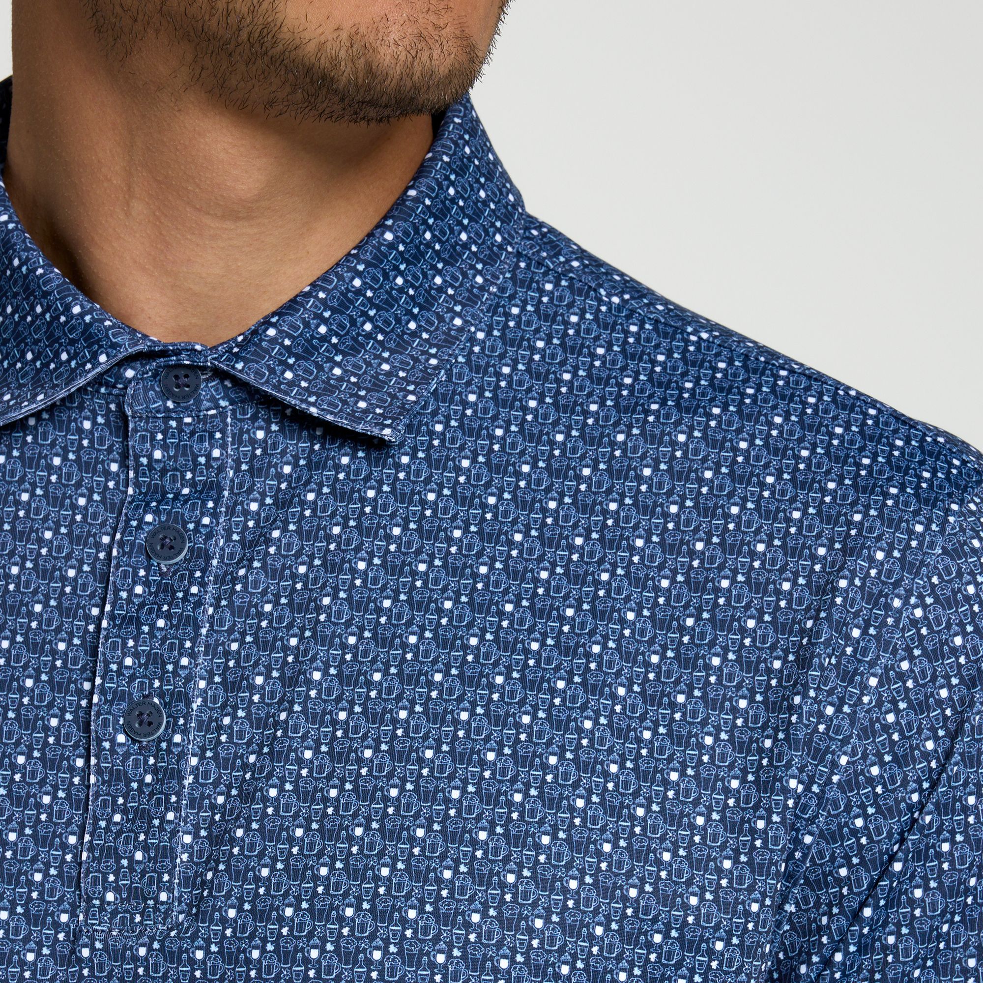 Walter Hagen Men's Performance 11 Novelty Print Golf Polo product image