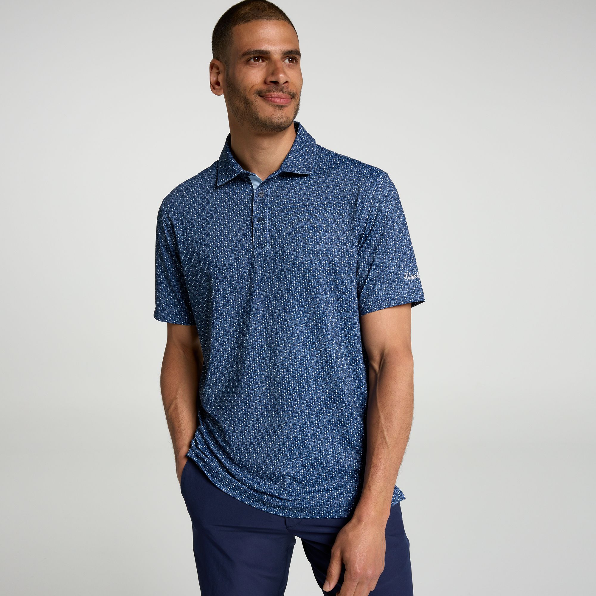 Walter Hagen Men's Performance 11 Novelty Print Golf Polo product image