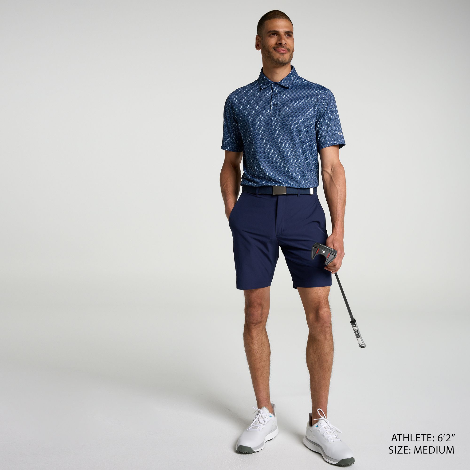 Walter Hagen Men's Performance 11 Novelty Print Golf Polo product image