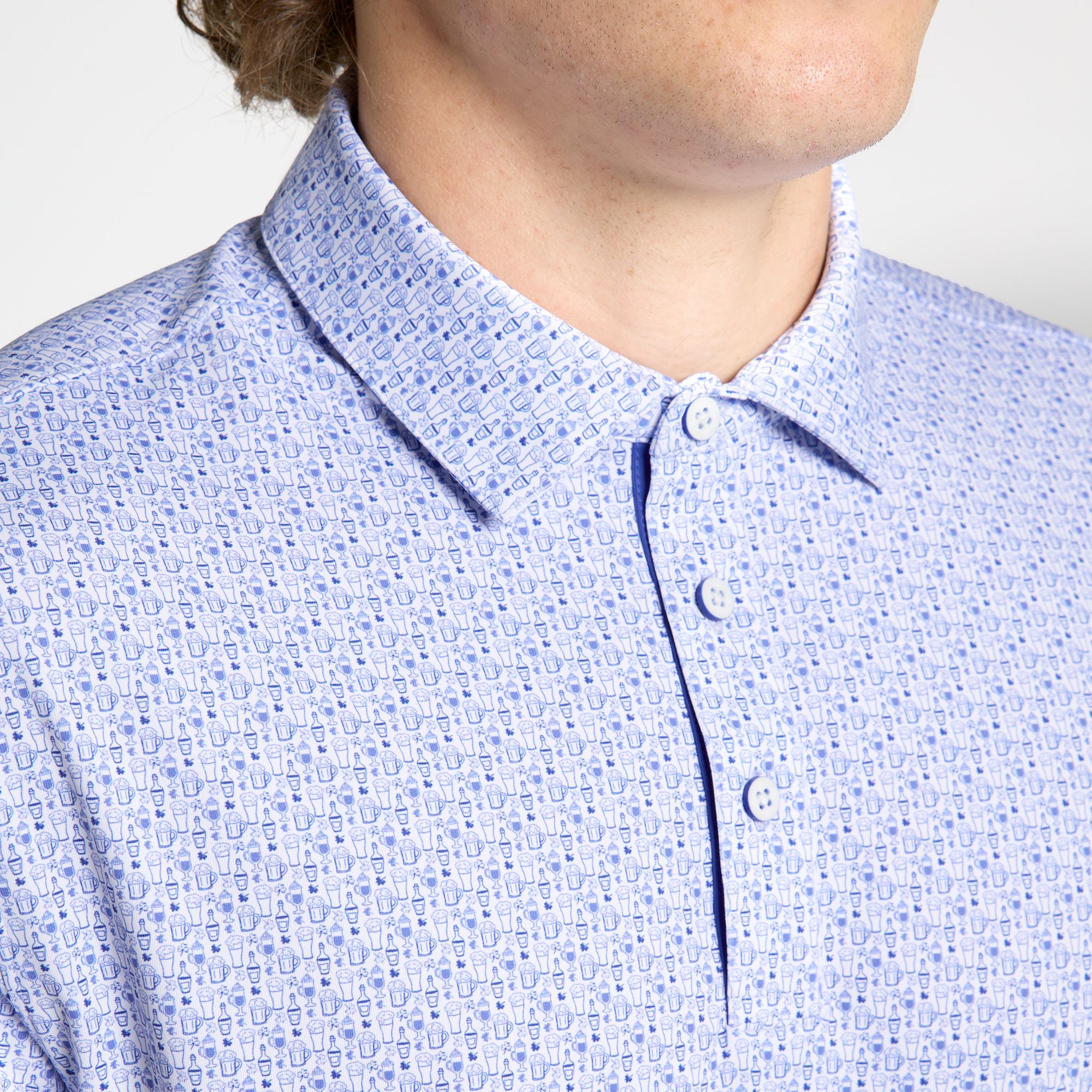 Walter Hagen Men's Performance 11 Novelty Print Golf Polo product image