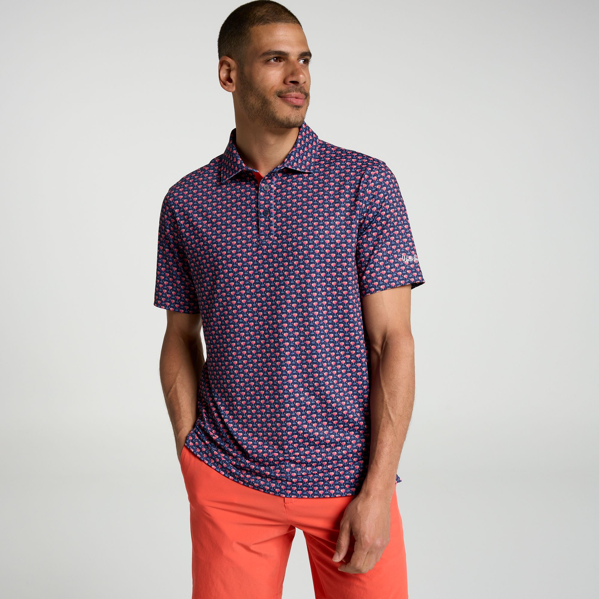 Walter Hagen Men's Performance 11 Novelty Print Golf Polo product image