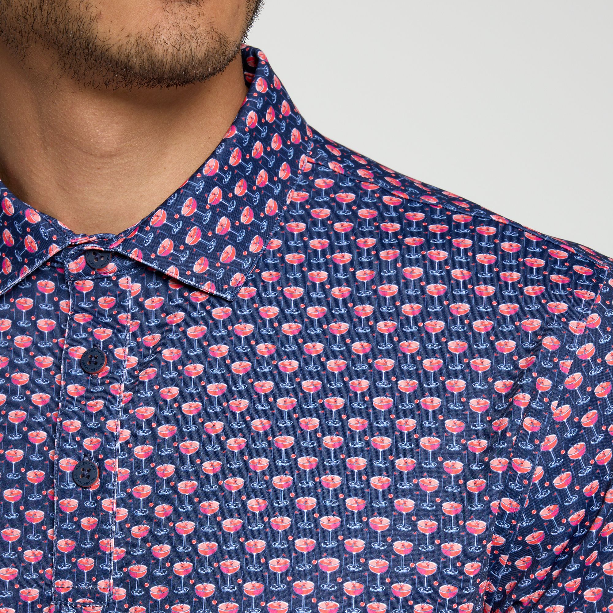 Walter Hagen Men's Performance 11 Novelty Print Golf Polo product image