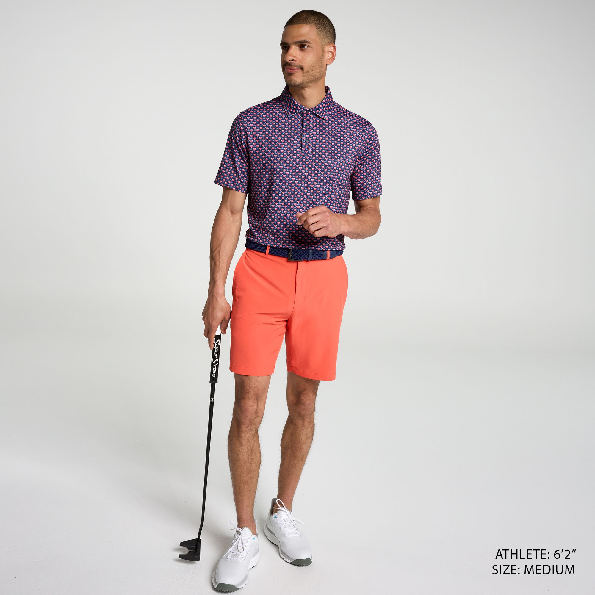 Walter Hagen Men's Performance 11 Novelty Print Golf Polo product image