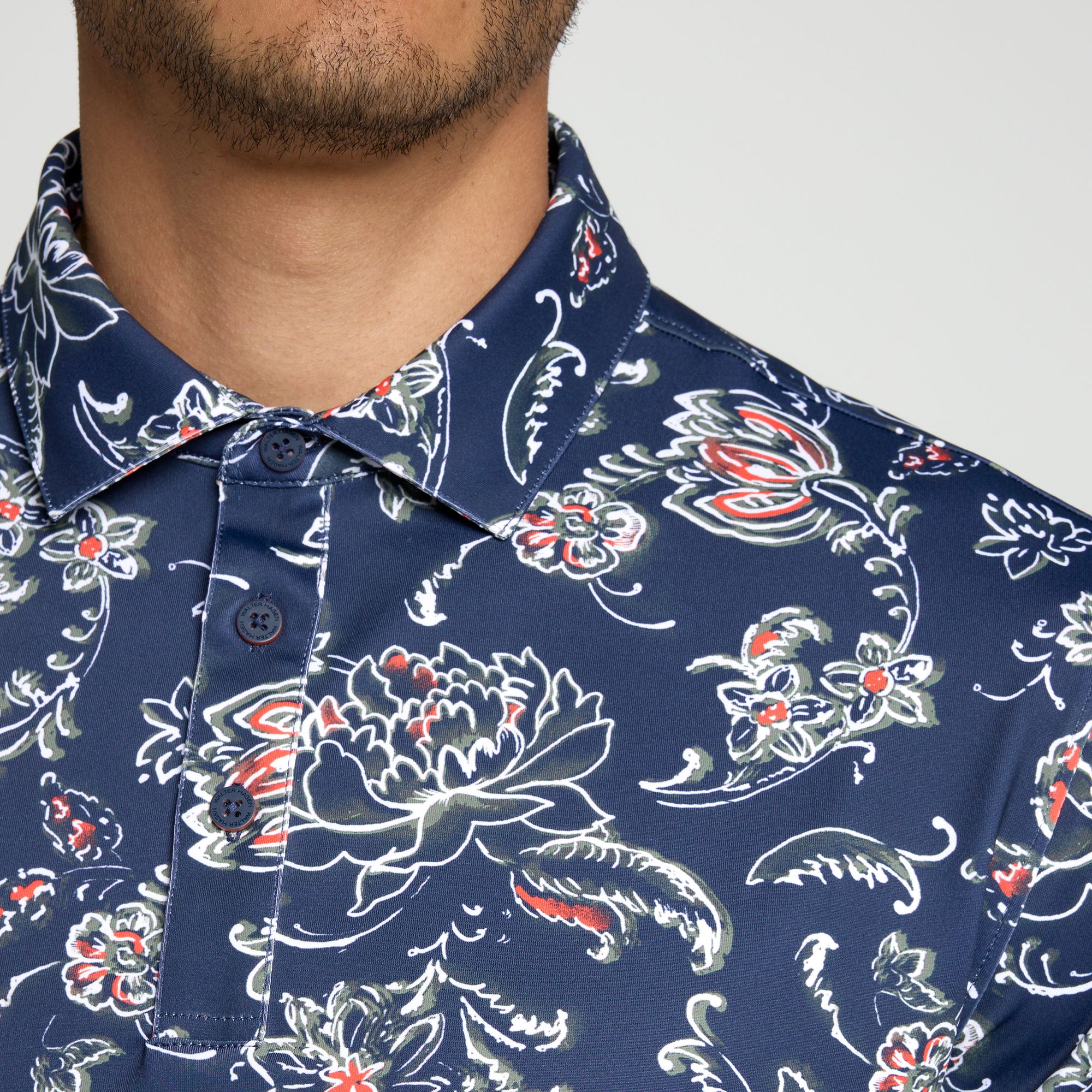 Walter Hagen Men's Performance 11 Novelty Print Golf Polo product image