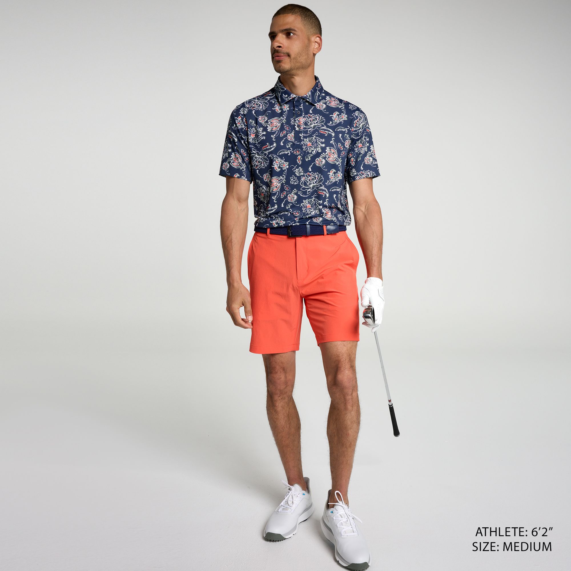 Walter Hagen Men's Performance 11 Novelty Print Golf Polo product image