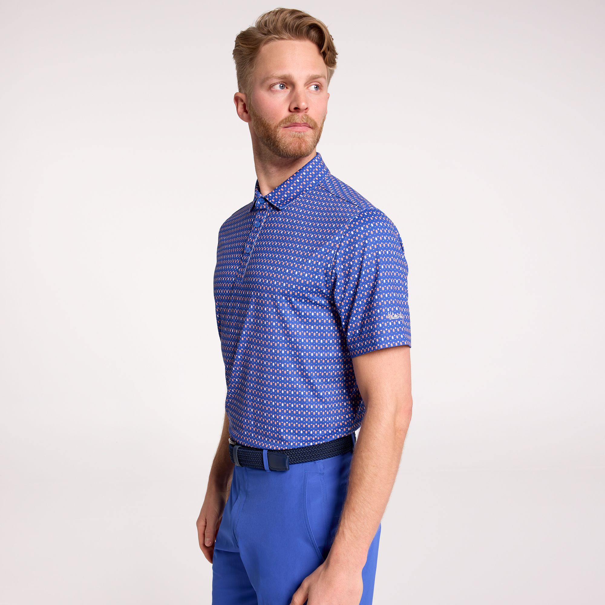 Walter Hagen Men's Performance 11 Novelty Print Golf Polo product image