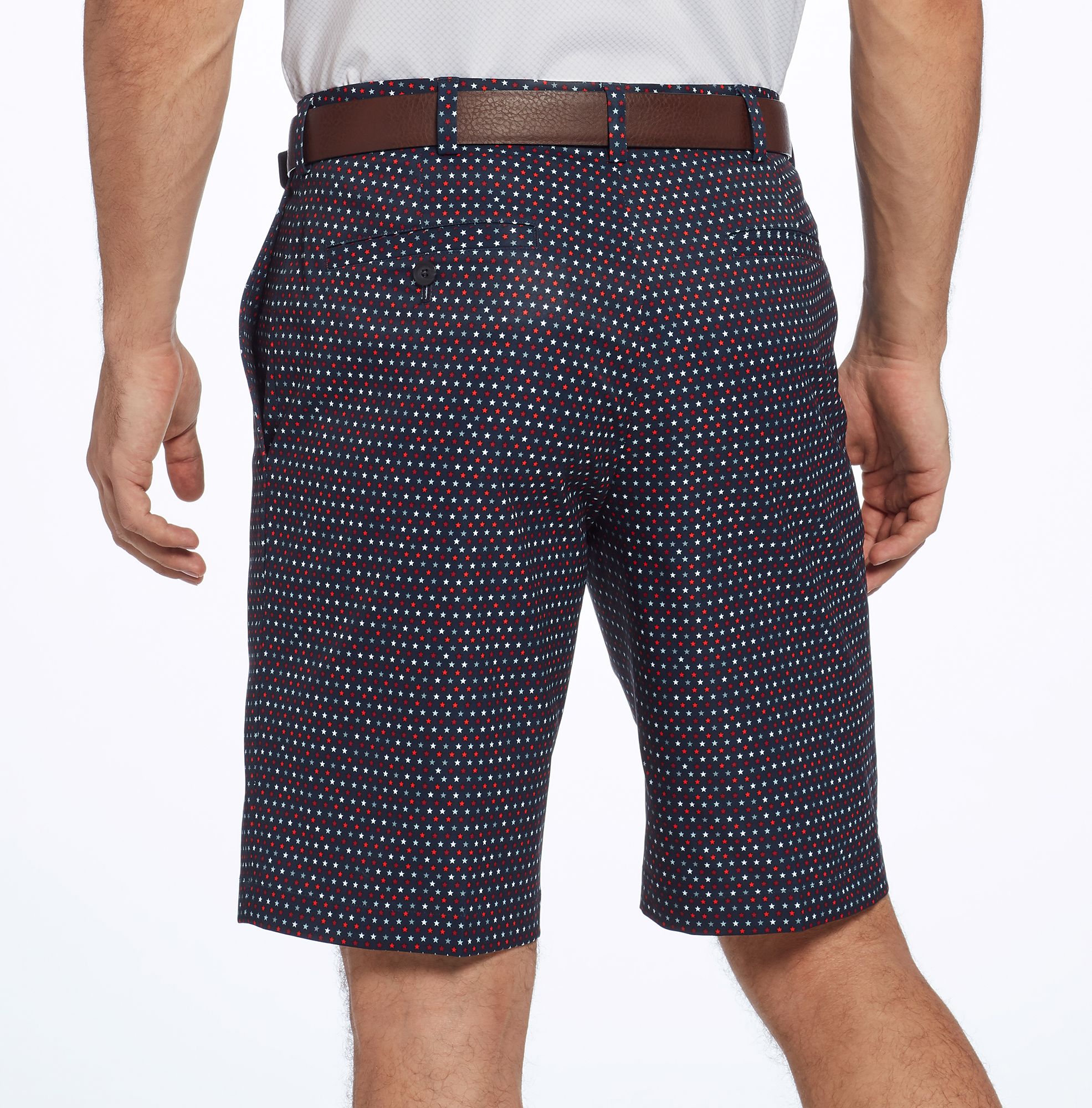 Walter Hagen Men's 11 Majors Usa Stars Golf Shorts Big Apple Buddy