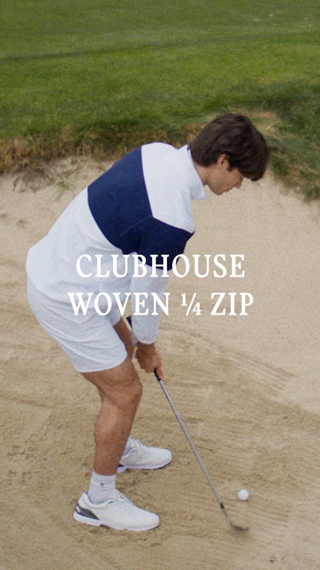 Walter Hagen Men's Clubhouse Woven 1/4 Zip product