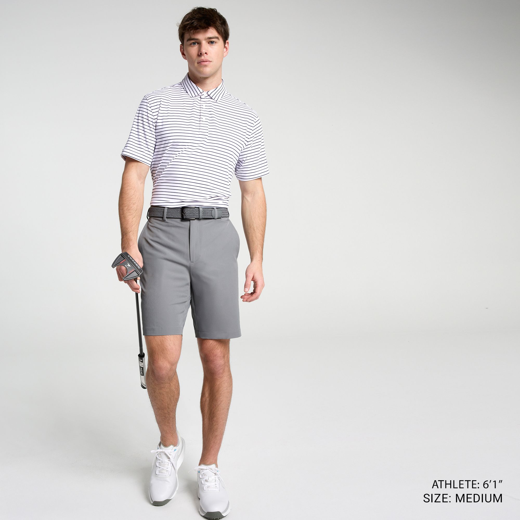 Walter Hagen Men's Performance 11 Traditional Perforated 10" Golf Short product image