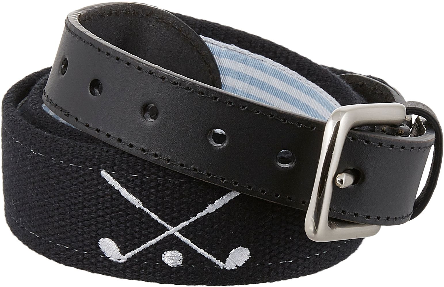 walter hagen men's canvas printed golf belt