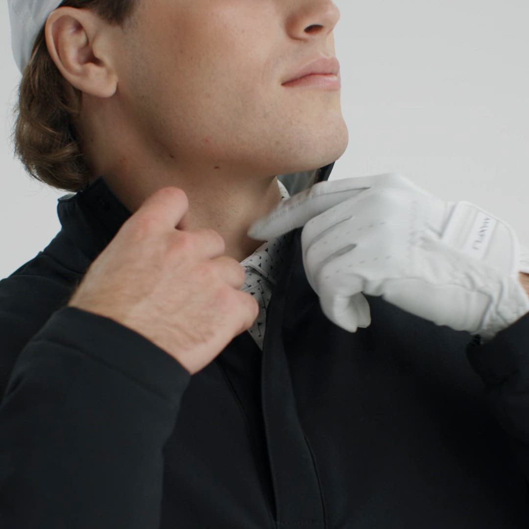 Walter Hagen Men's Performance 11 Insulated 1/4 Snap Golf Polo product