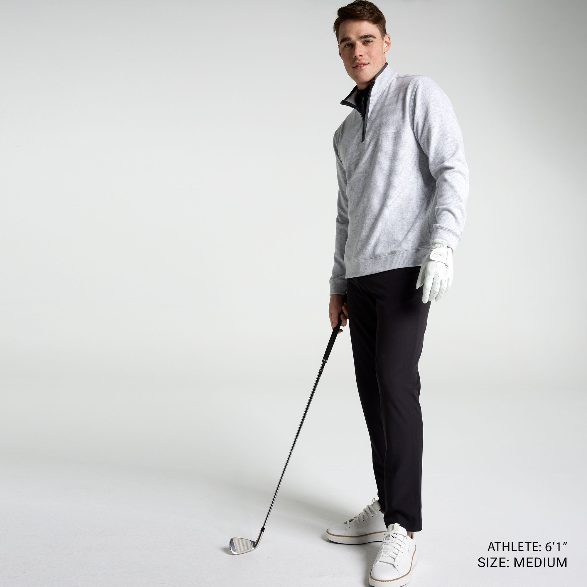 Walter Hagen Men's P11 Threadsoft Quarter Zip product image
